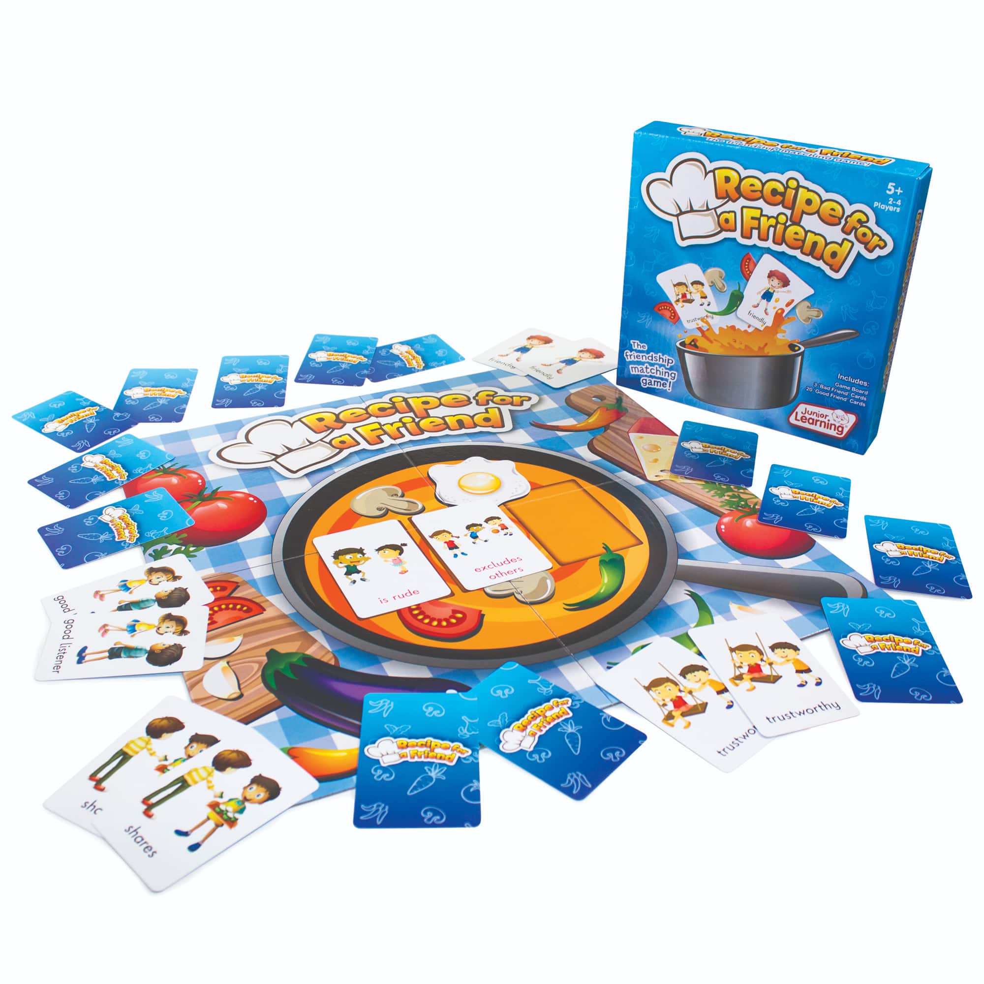 Junior Learning® Recipe for a Friend Educational Board Game