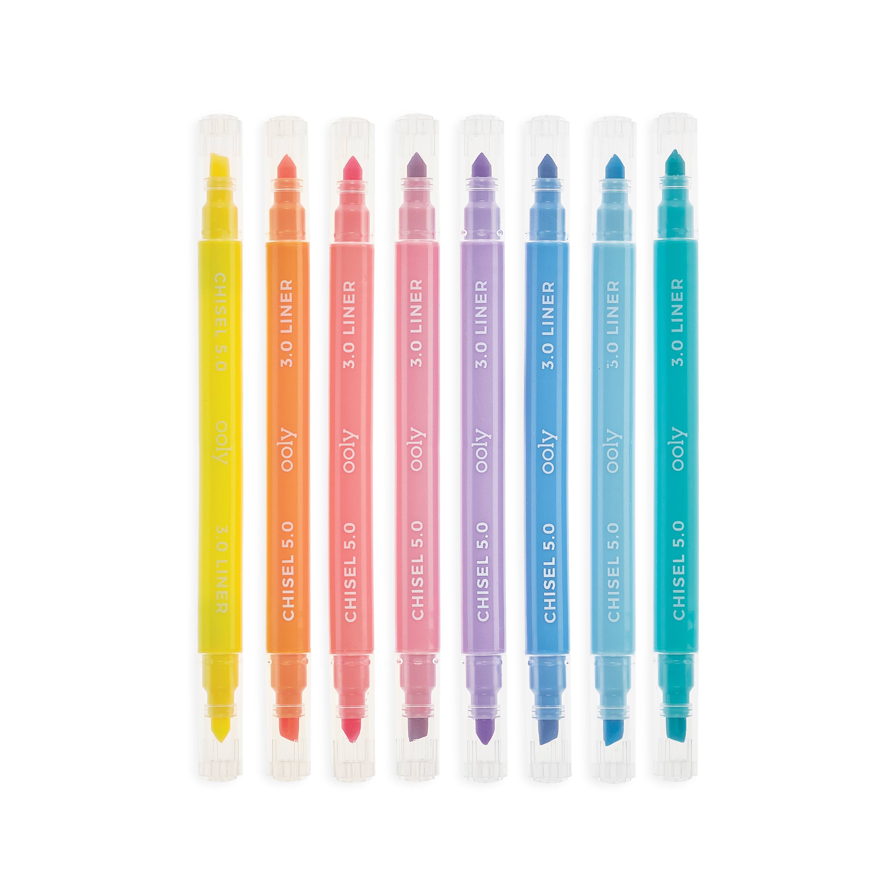 OOLY Pastel Liners Markers Set