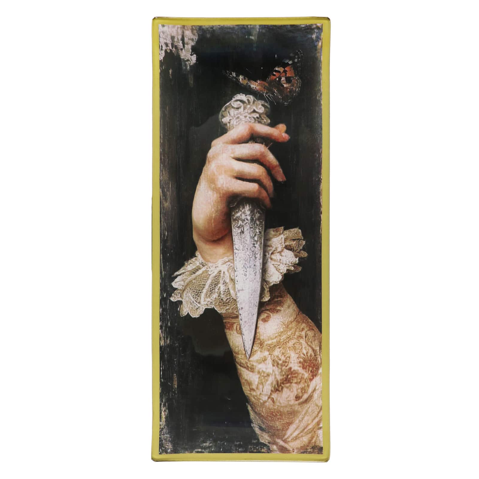 Assorted 10.5" Romeo & Juliet Glass Trinket Plate, 1pc. by Ashland®