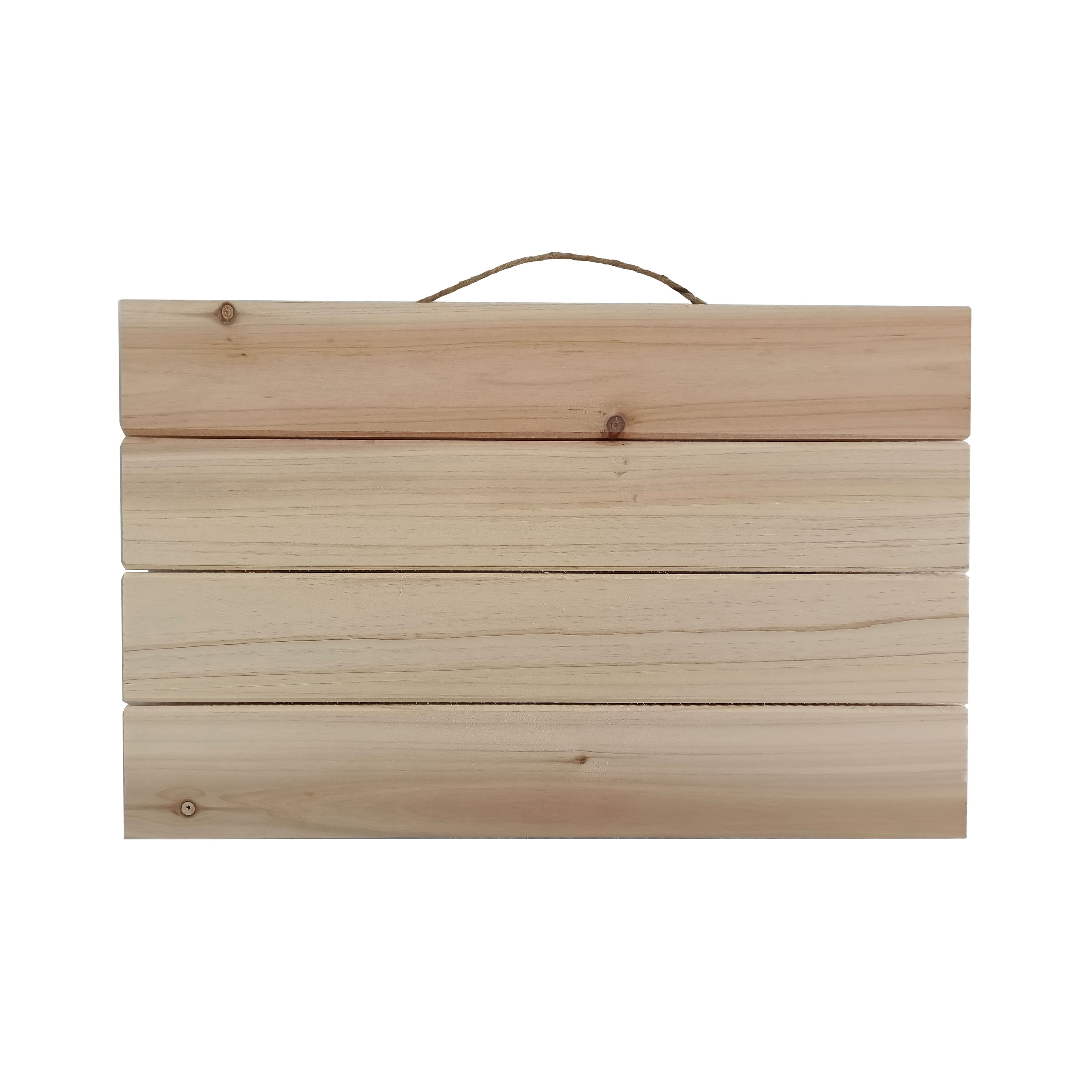 6 Packs: 2 ct. (12 total) 17" Natural Plaque by Make Market®
