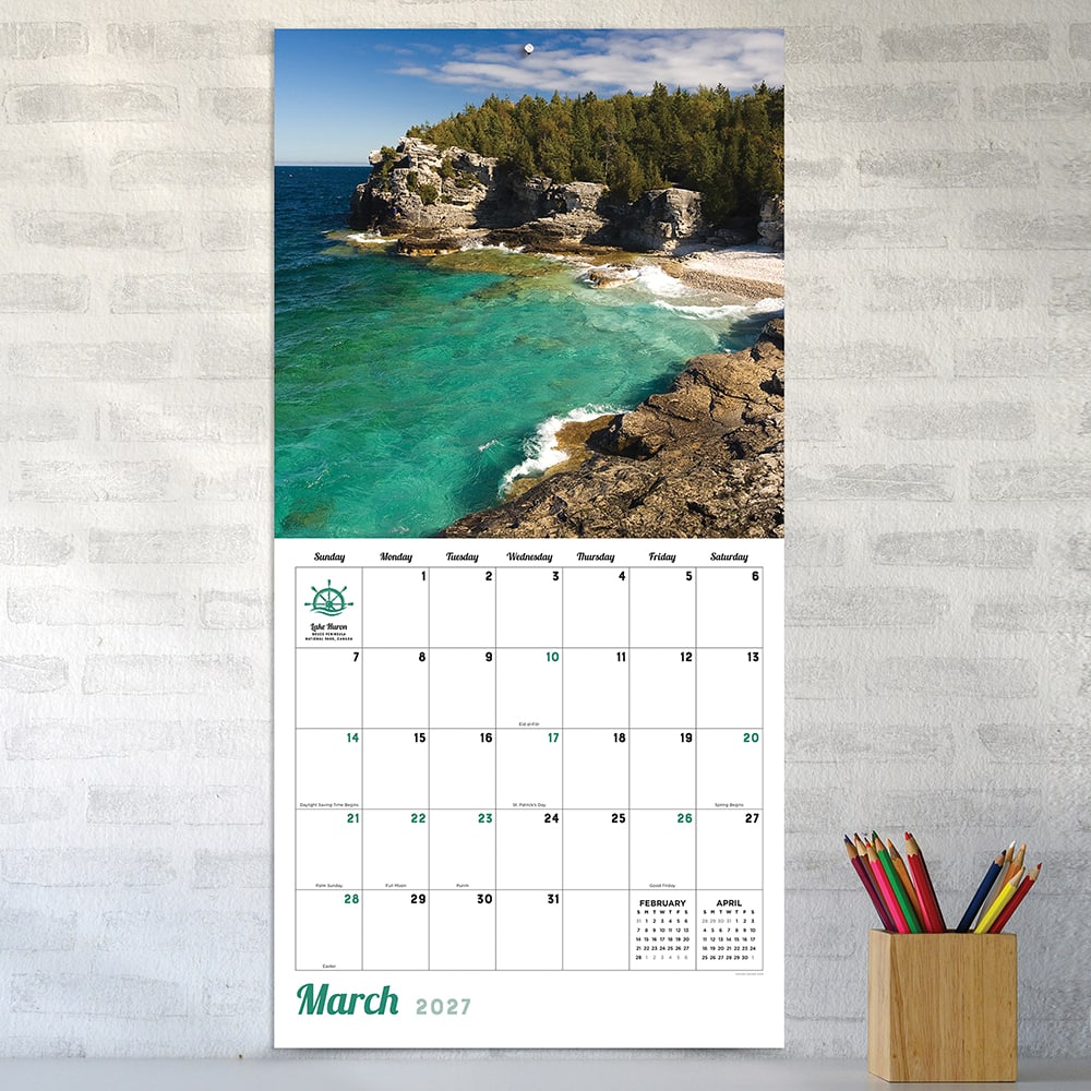 2027 Great Lakes Wall Calendar
