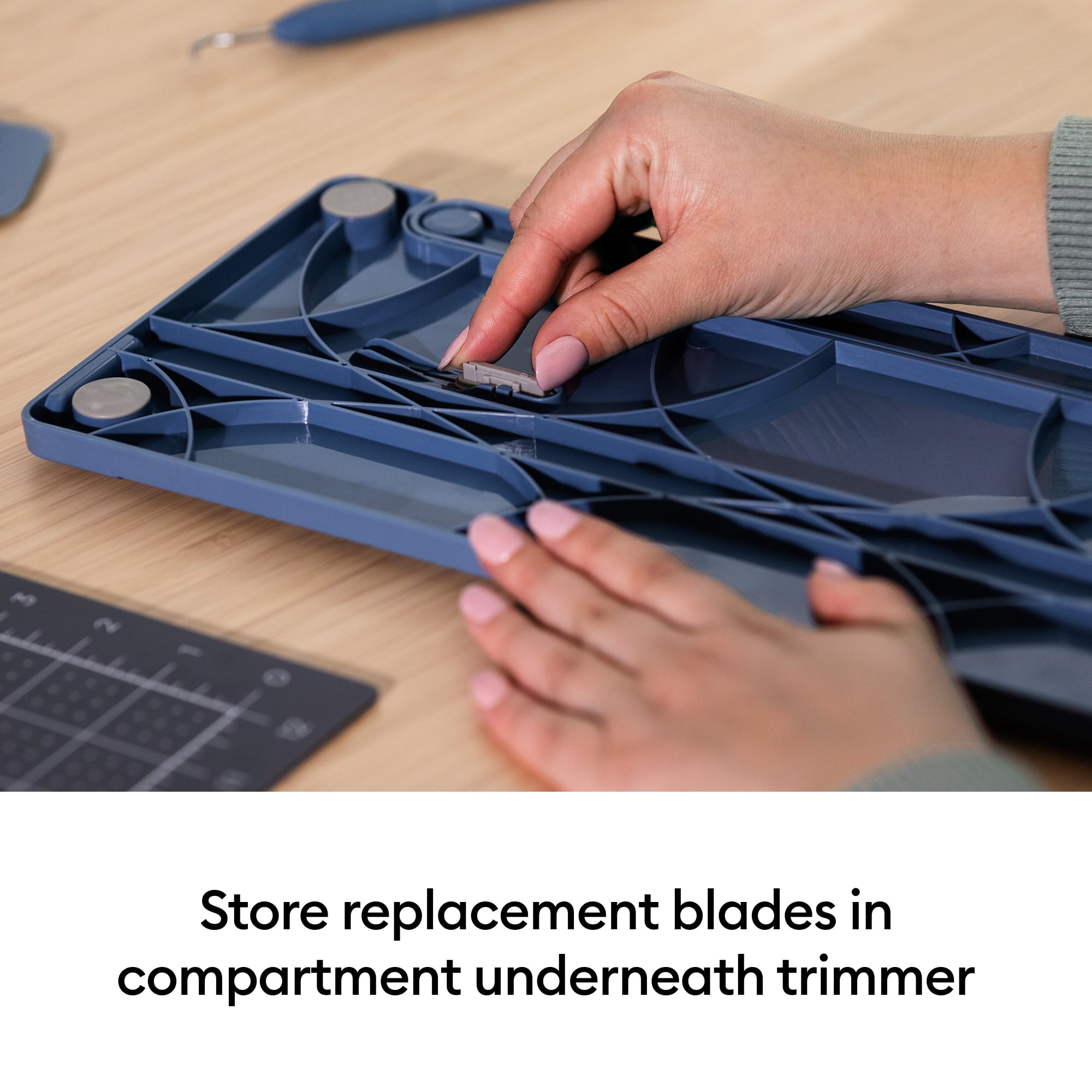 Cricut® 13" Portable Trimmer + Replacement Blades, 2ct.