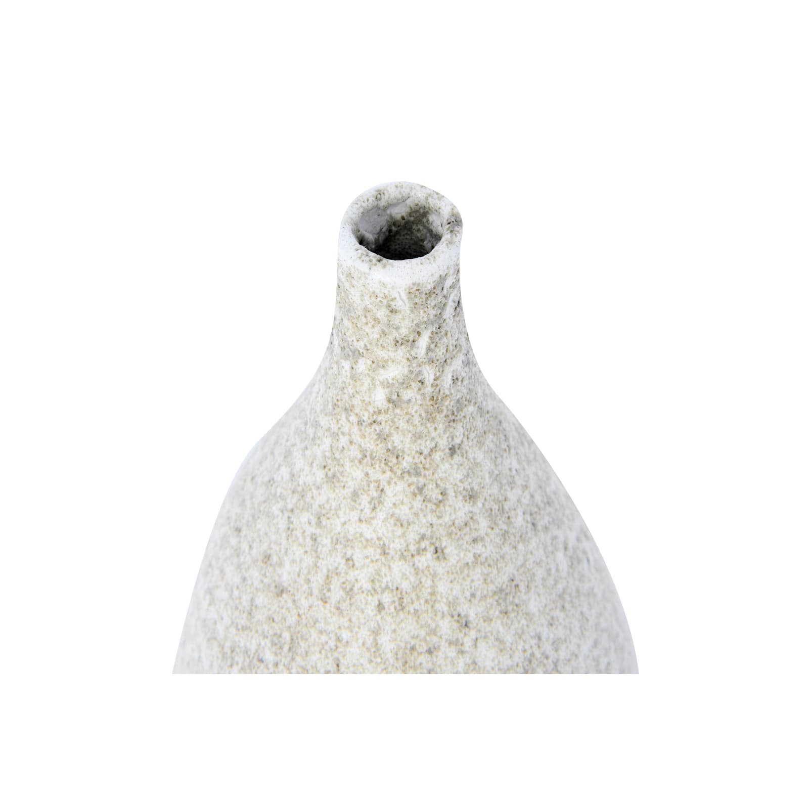 Hello Honey® 12" Medium Textured Terracotta Vase with Distressed Finish