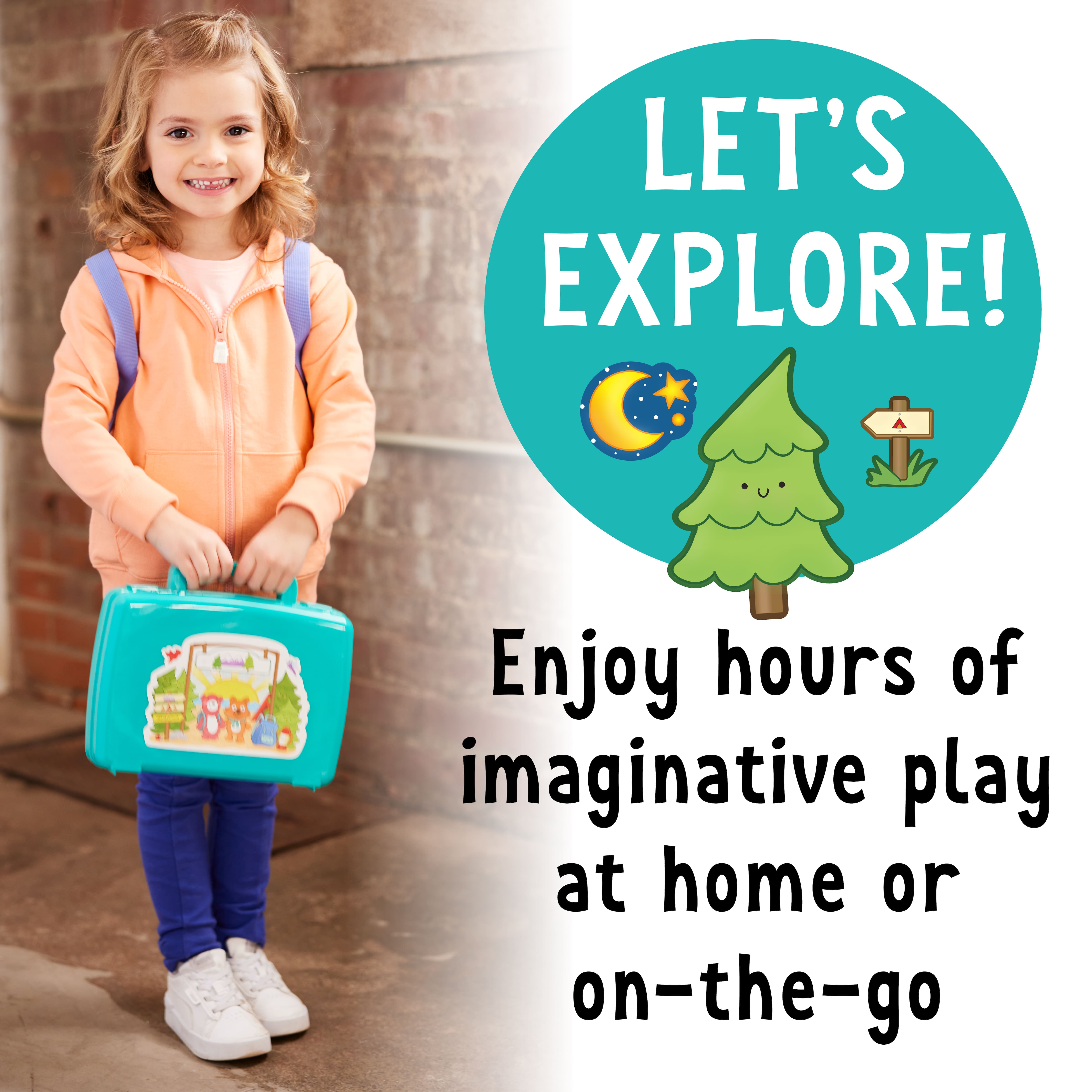 Trousse de jeu sensoriel de voyage sur le thème du camping de Creativity for Kids