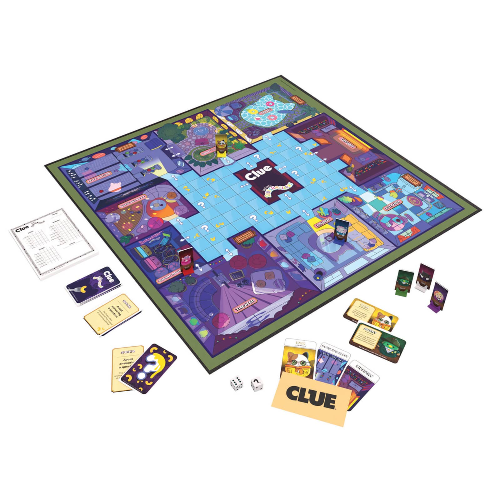 USAopoly CLUE® Squishmallows Set
