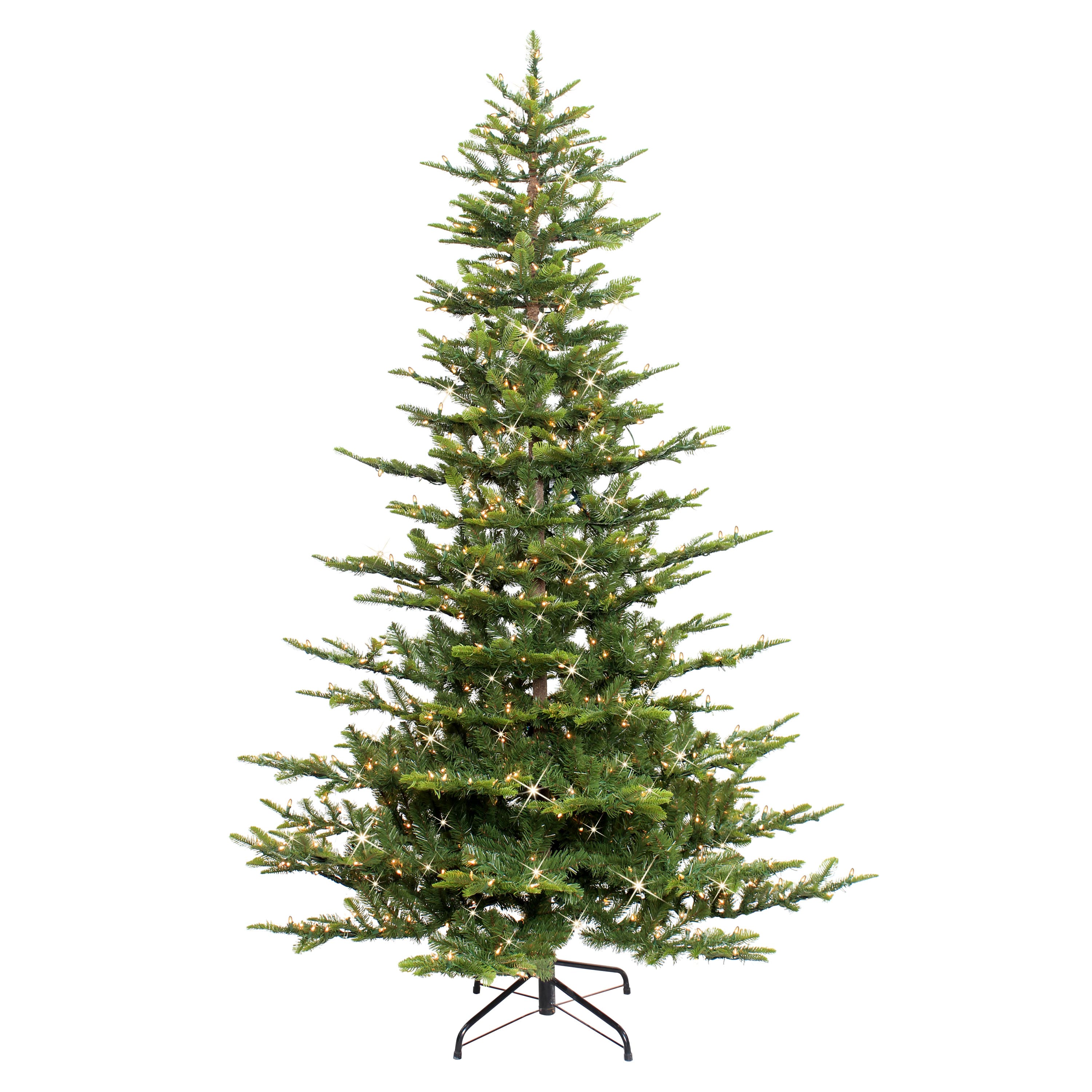 6.5ft. Pre-Lit Aspen Fir Artificial Christmas Tree, Clear Lights