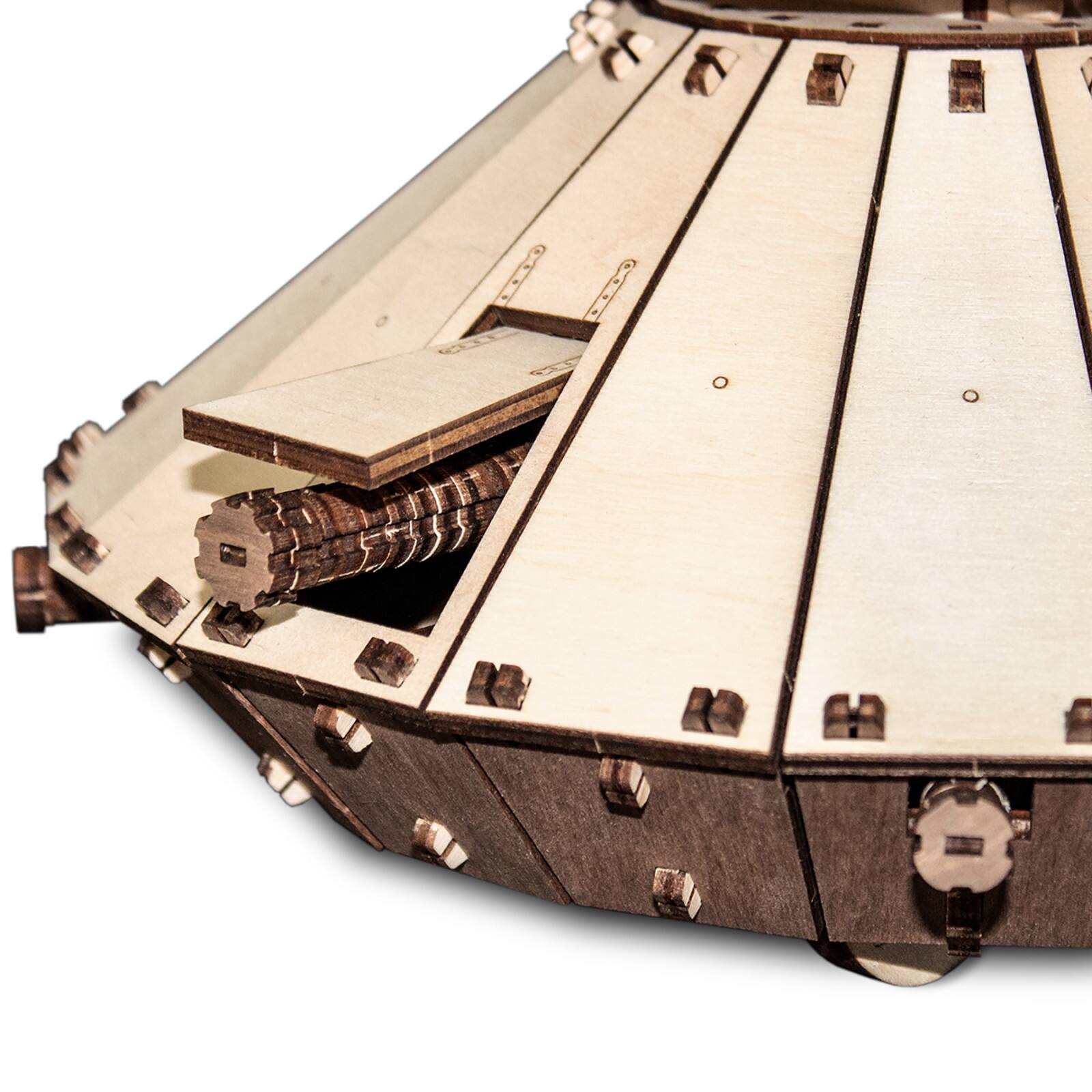 EWA™ Eco-Wood-Art Da Vinci Tank 3D Wooden STEM Construction Kit
