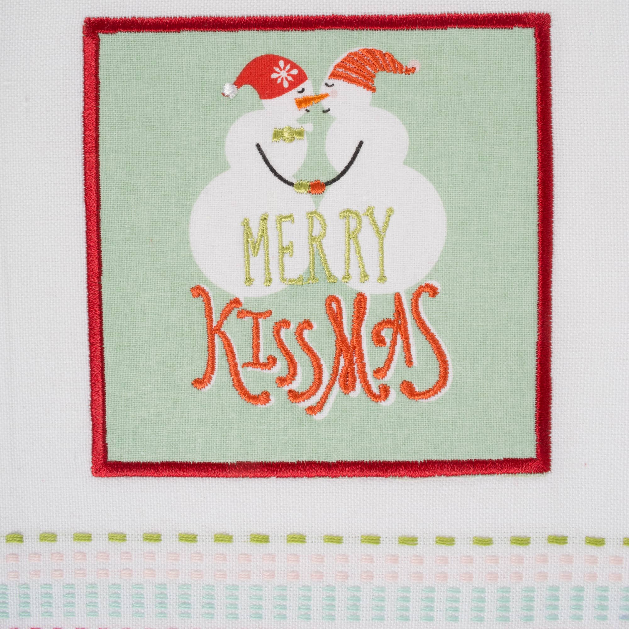DII® Cozy Christmas Embellished Dishtowel Set