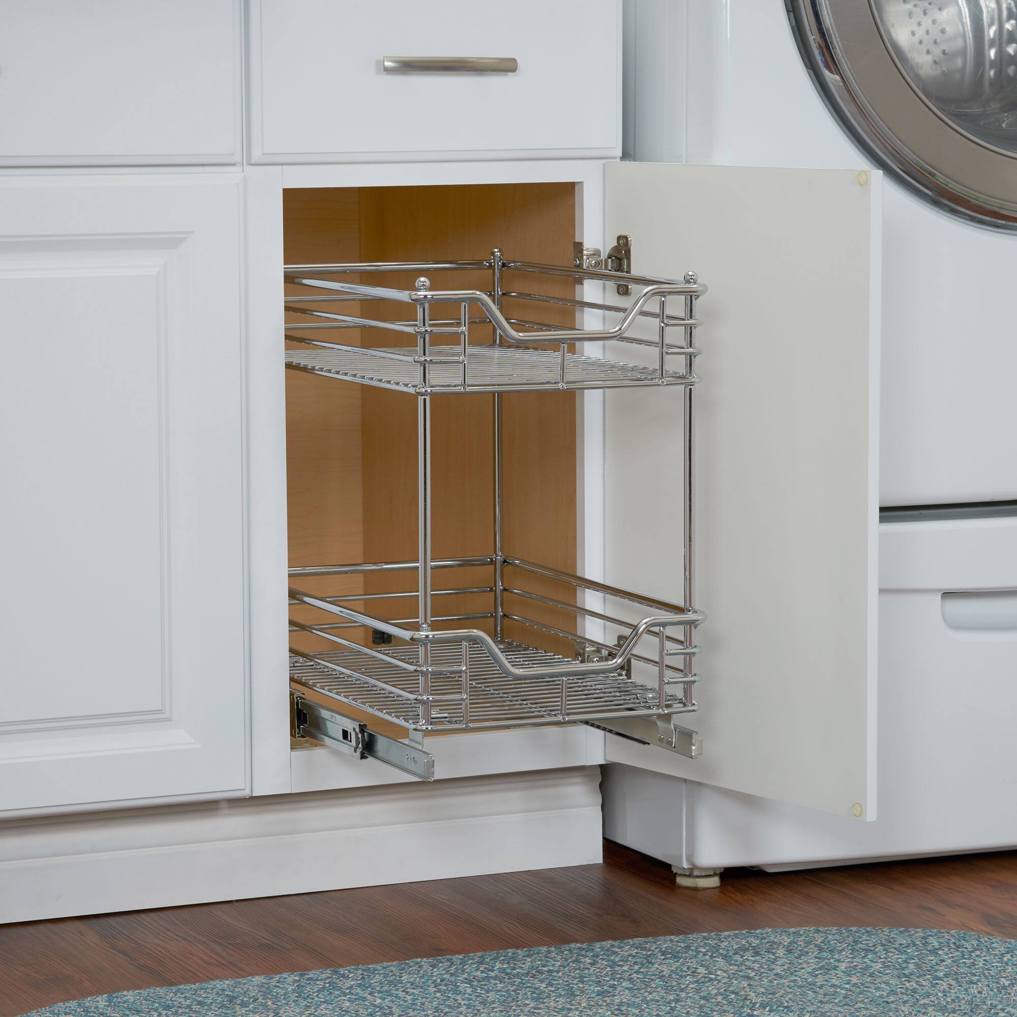 Household Essentials Glidez 2-Tier Cabinet Organizer