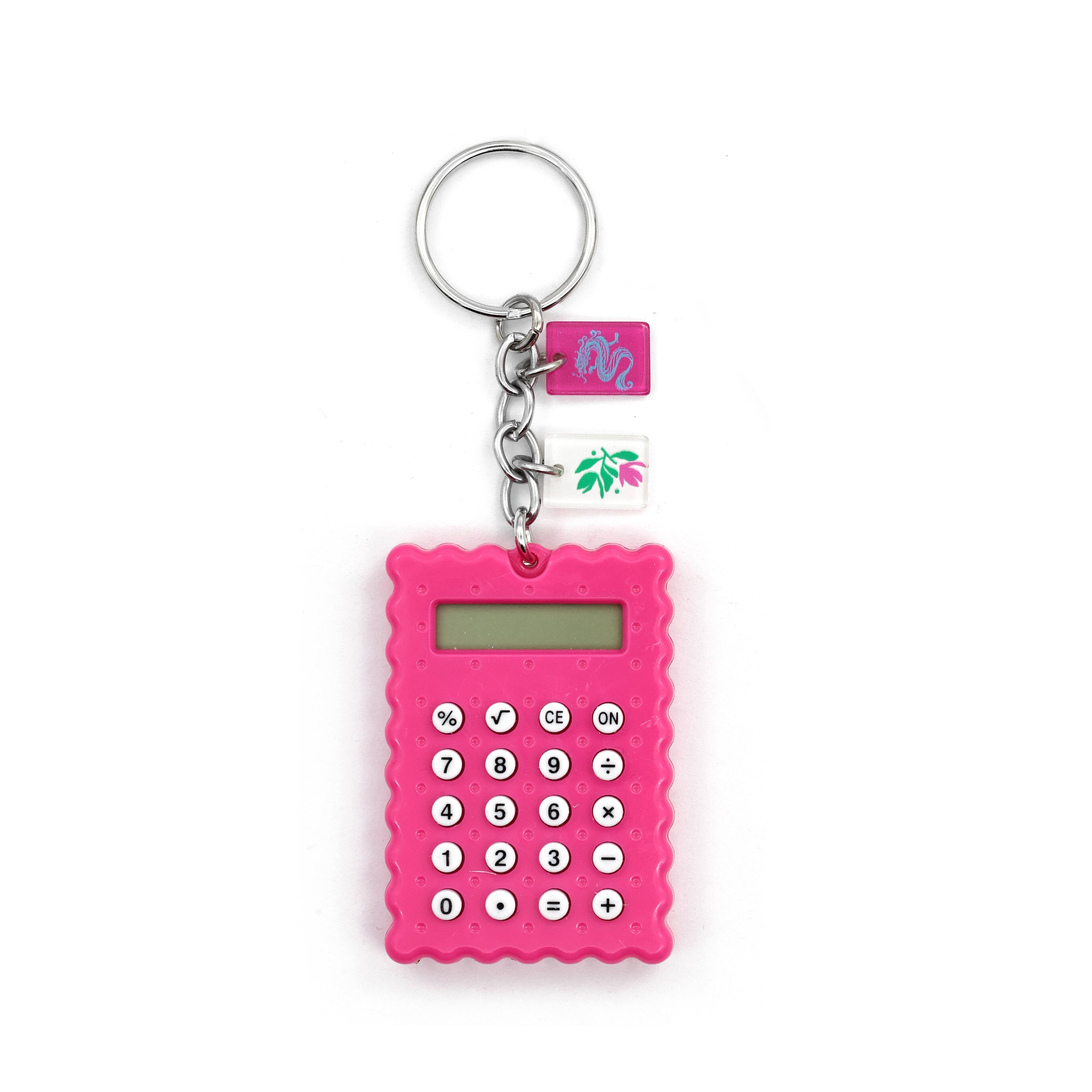 Mahjong 2" Calculator Keychain by Fab Finds