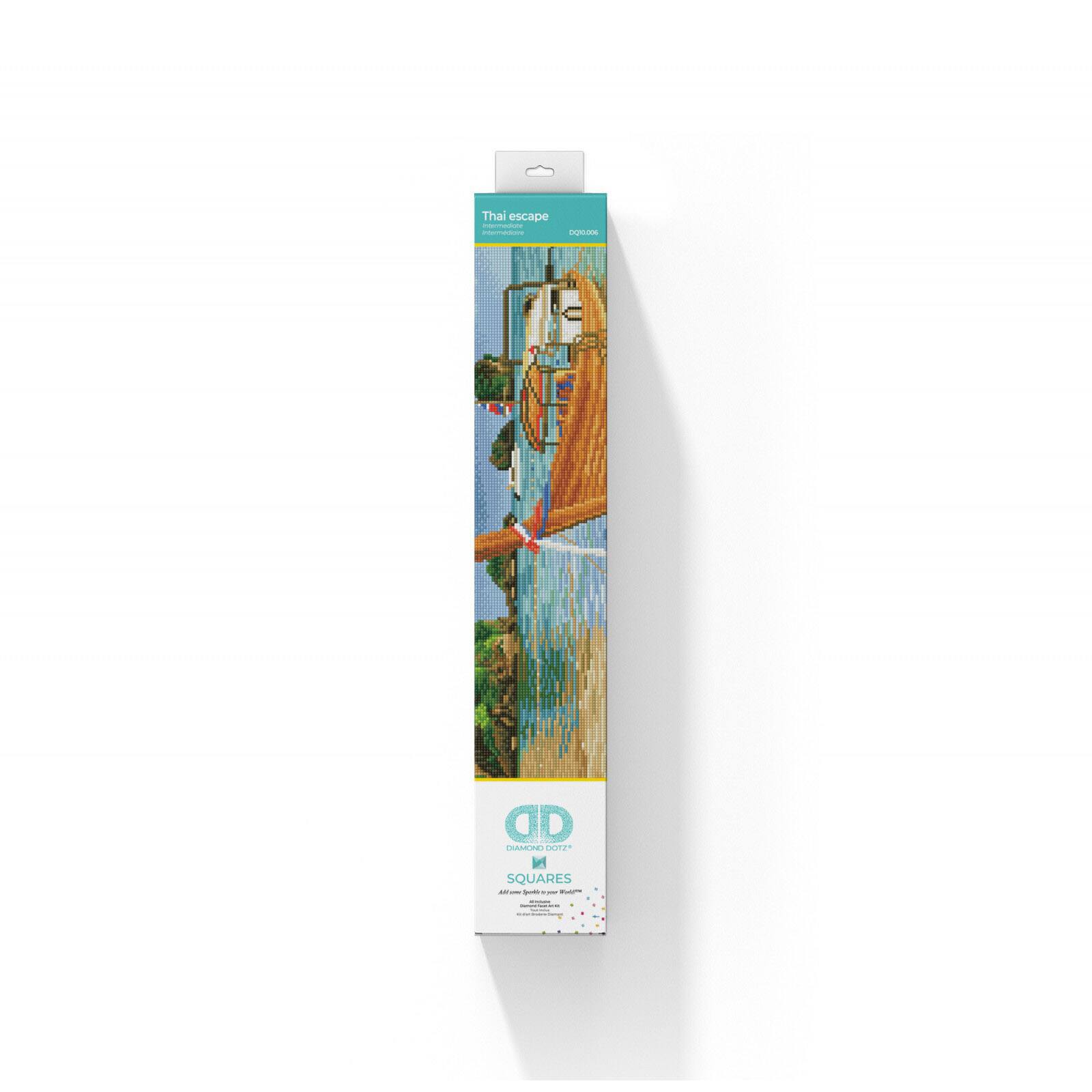 Diamond Dotz® Intermediate Thai Escape Diamond Painting Kit