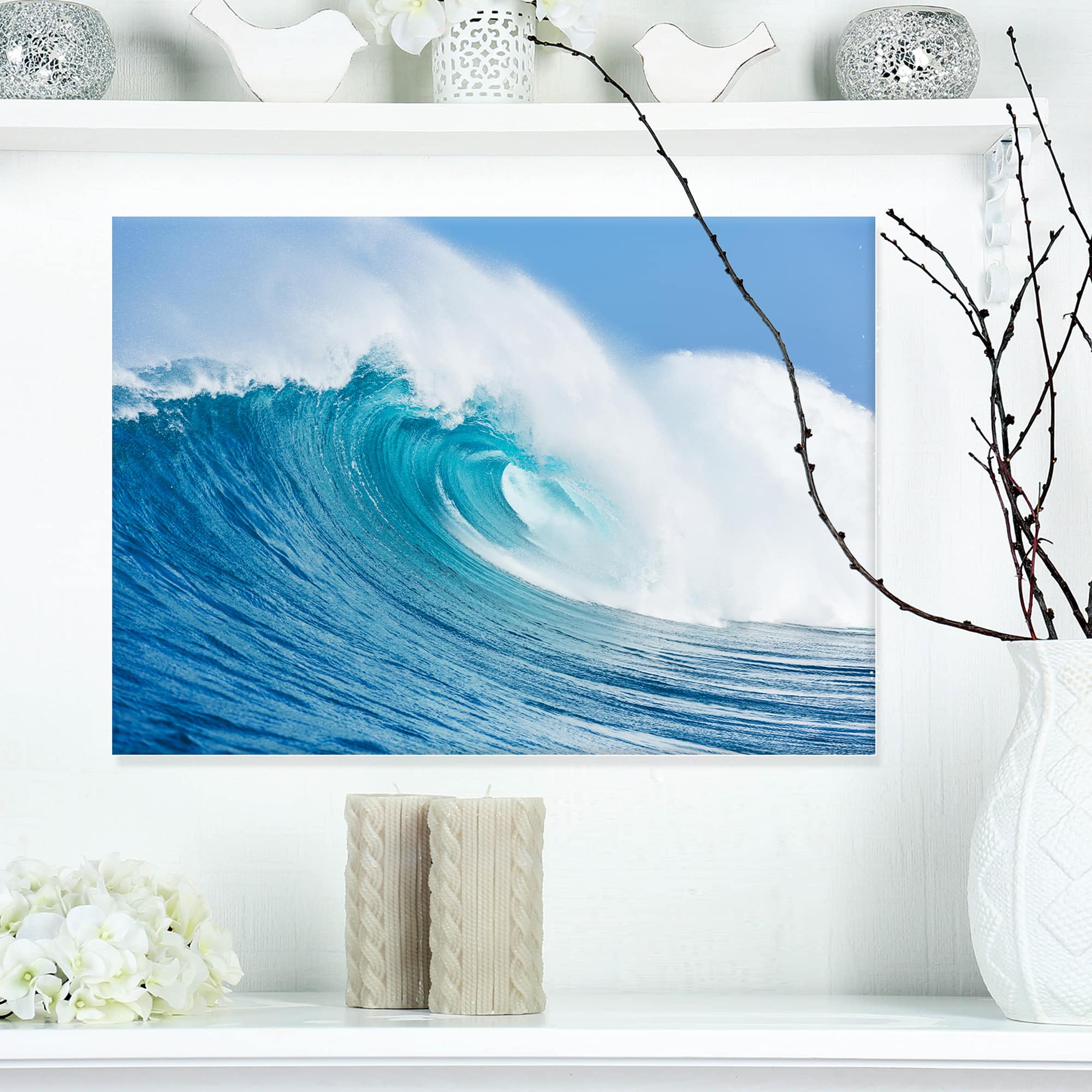 Designart - Blue Ocean Wave