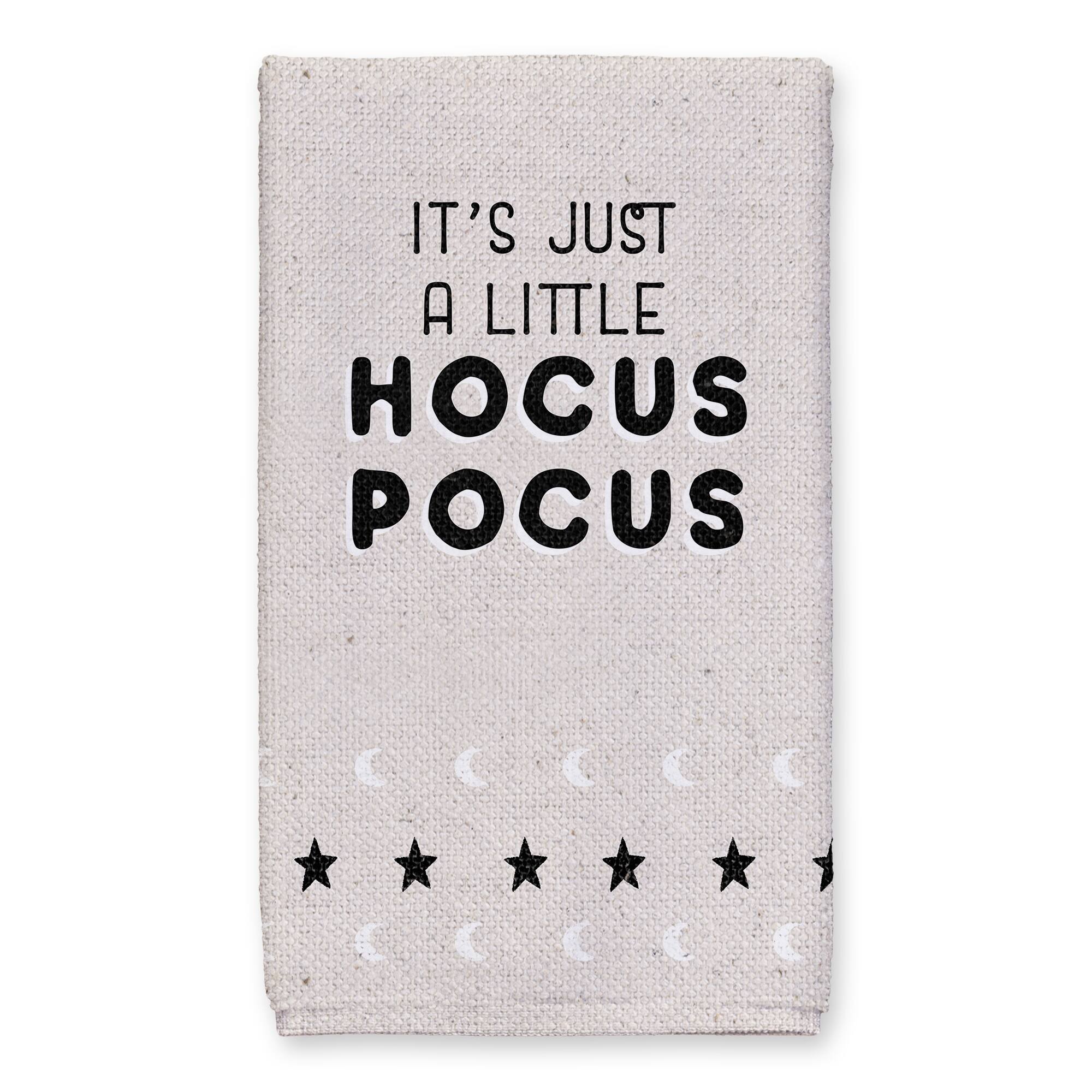 Hocus Pocus Moon Stars Tea Towel Set