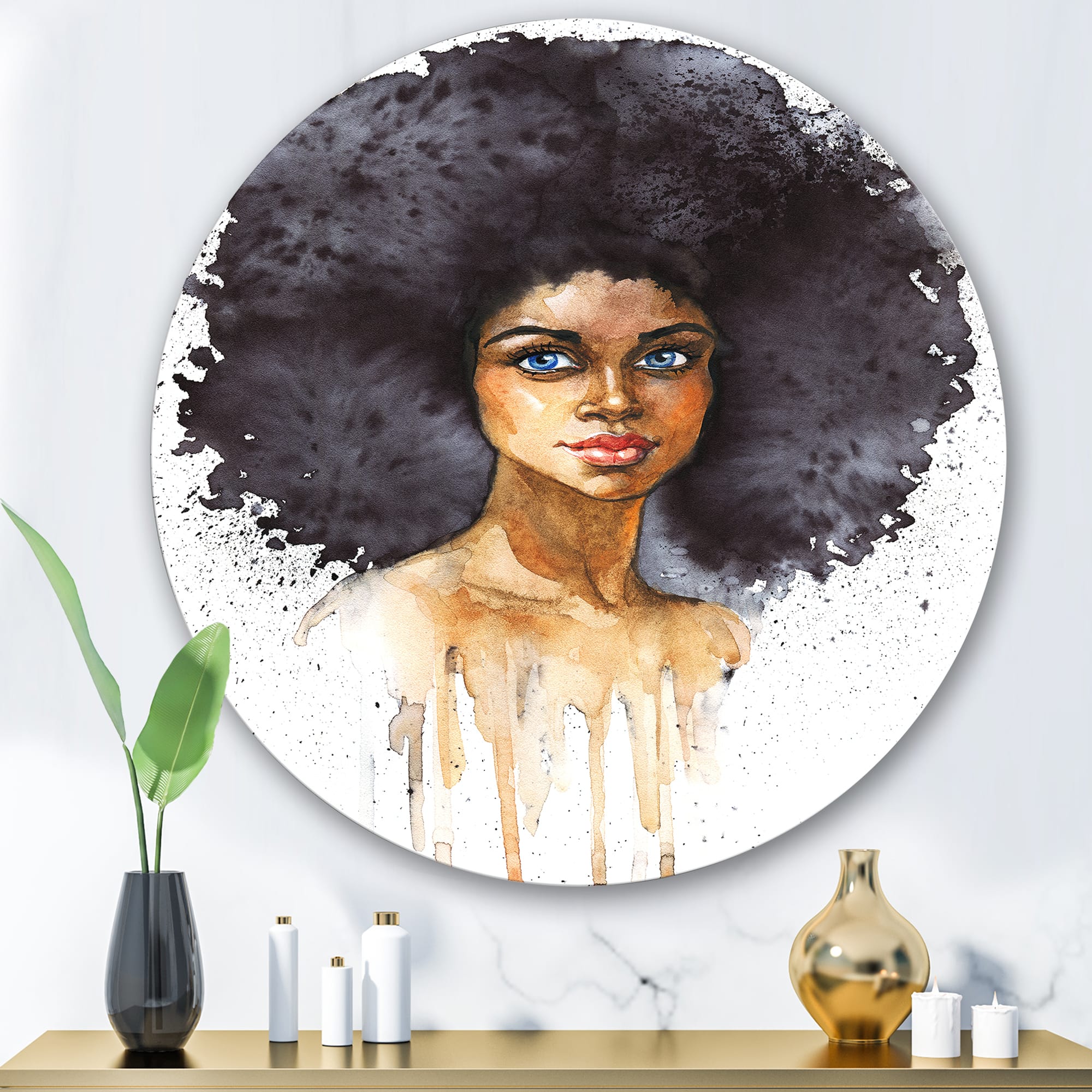Designart - Portrait of African American Woman X