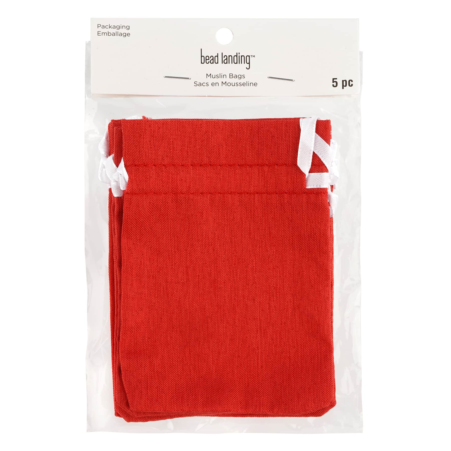 5.5" Jewelry Packaging Muslin Bags by Bead Landing
