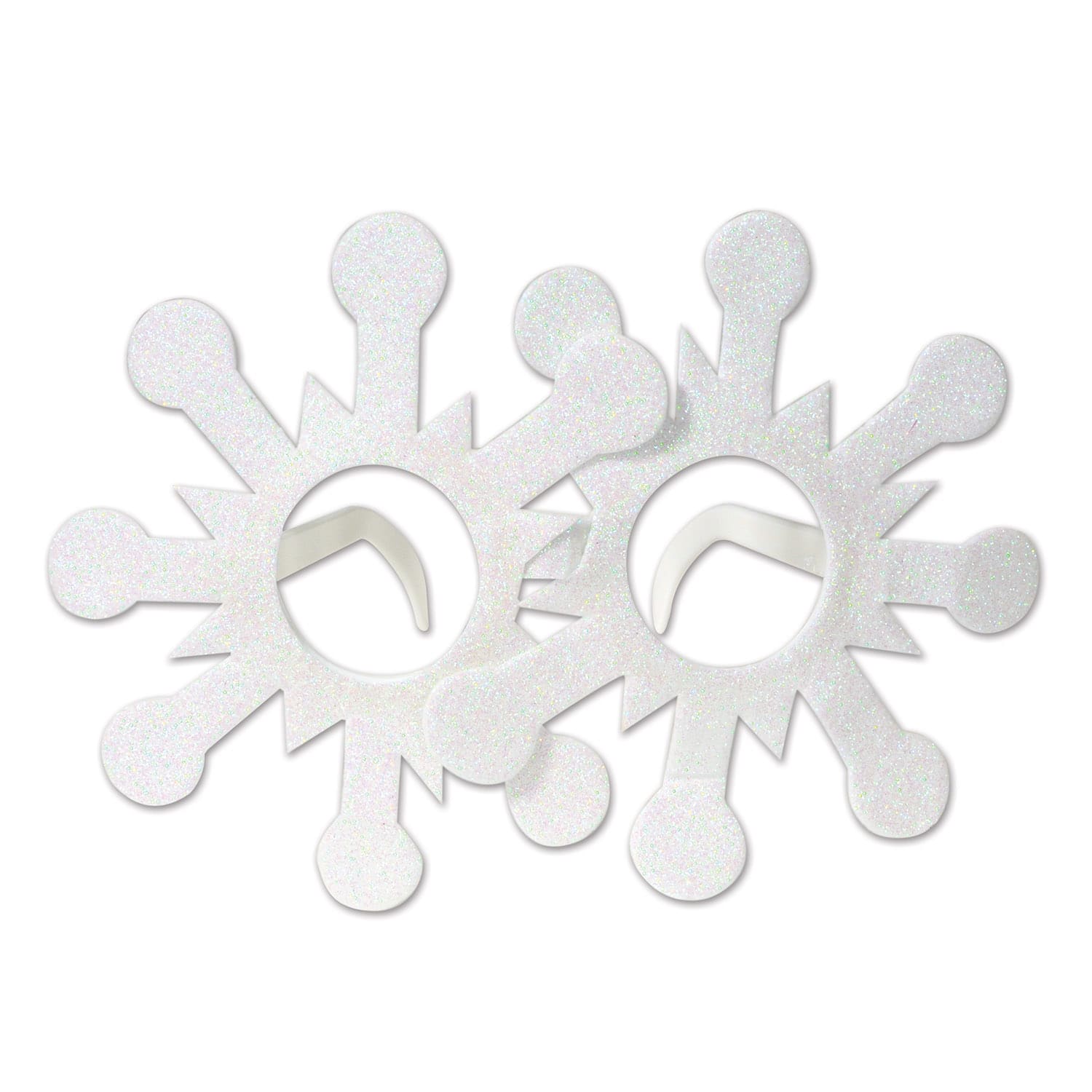 Beistle Glittered Snowflake Glasses, 2ct.