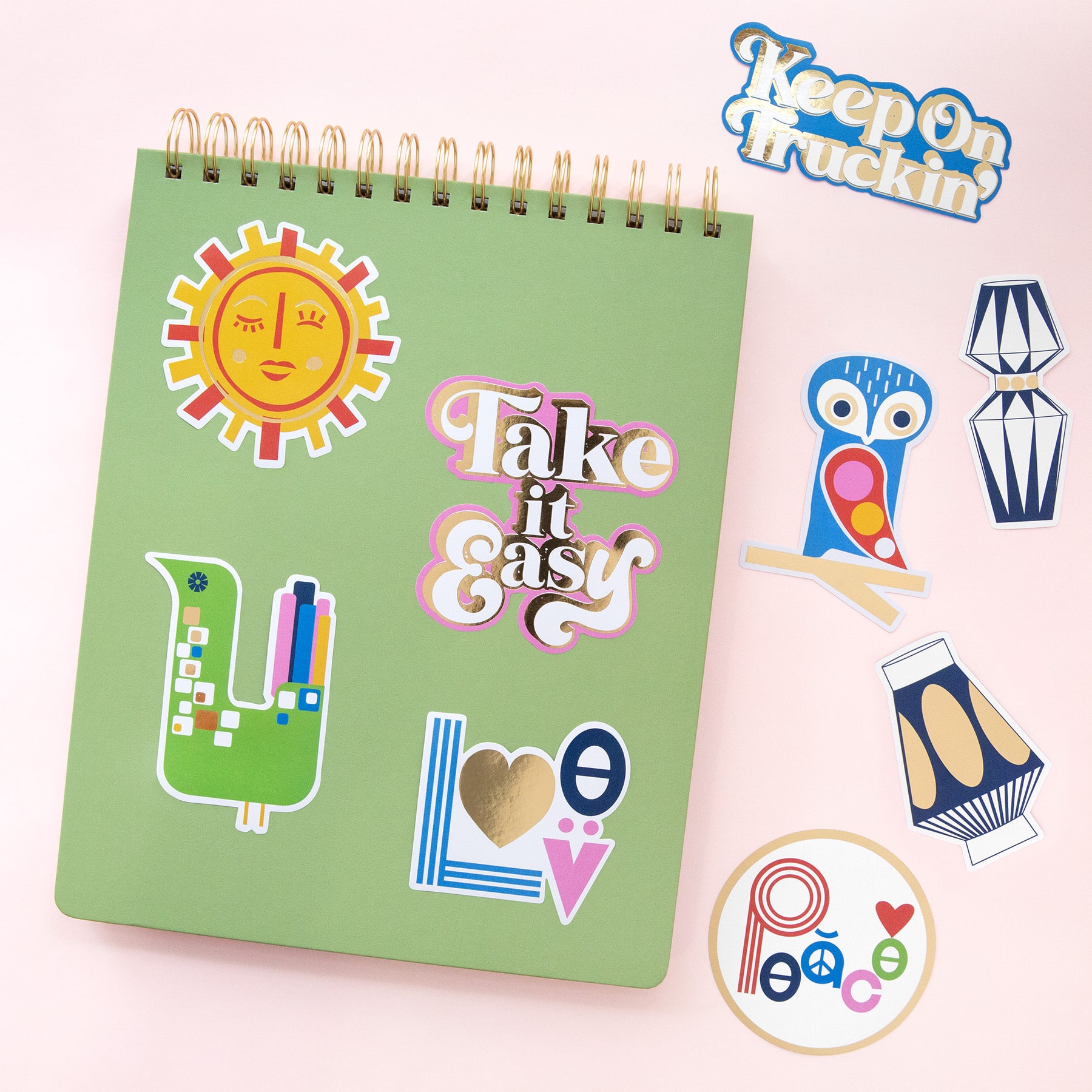 Jonathan Adler x Michaels Cali Crafters Vinyl Stickers