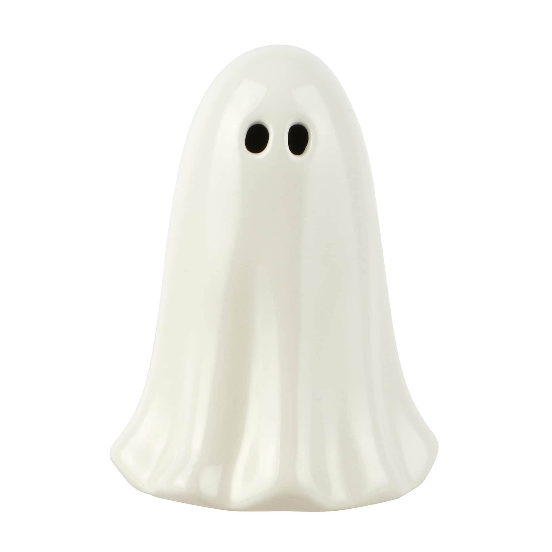 White Light-Up Ghost Tabletop Décor by Ashland®, Size: Small