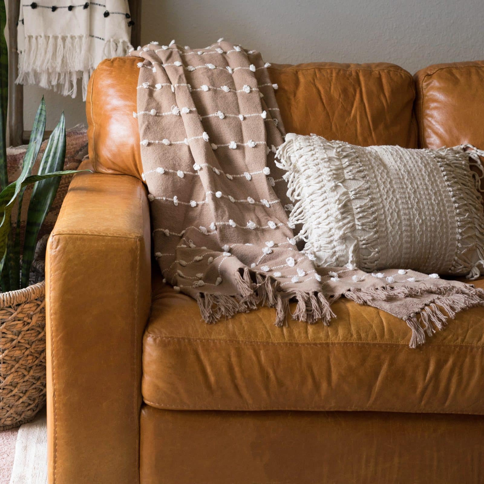 DII® Stone Woven Loop Throw