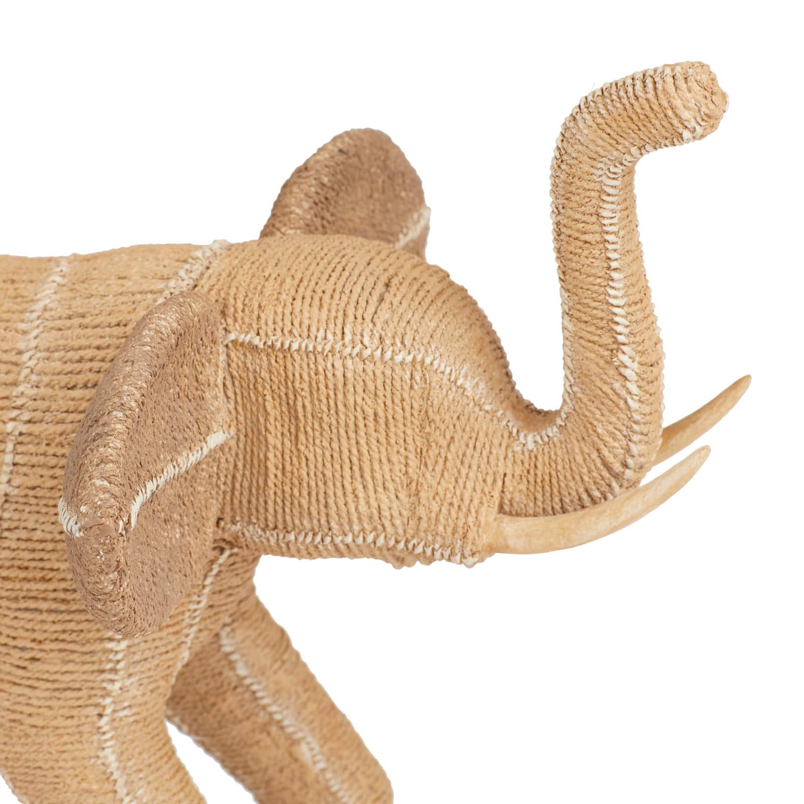 Beige Polystone Transitional Sculpture, 11" x 9" x 15"