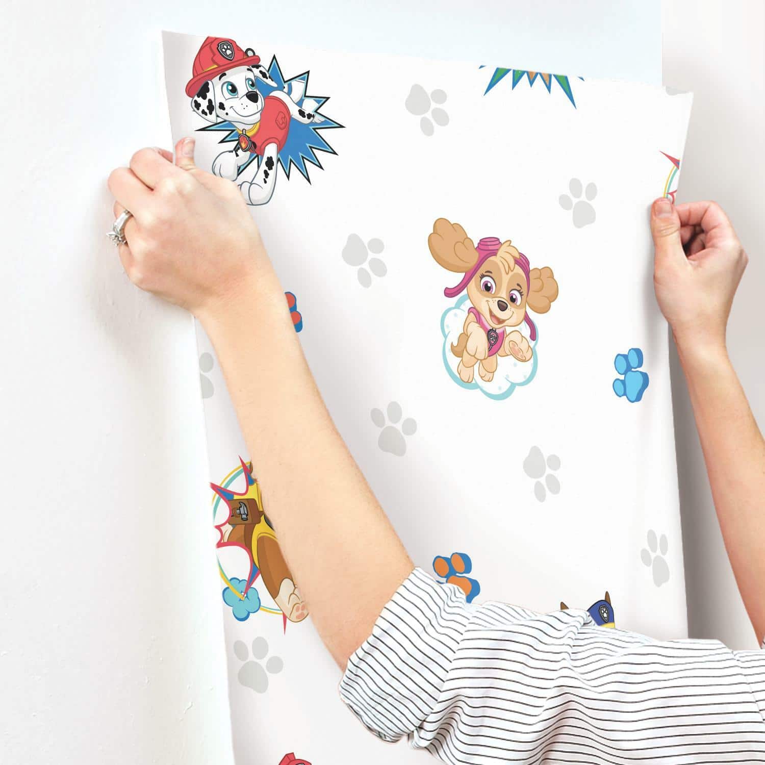 RoomMates Paw Patrol Peel & Stick Wallpaper