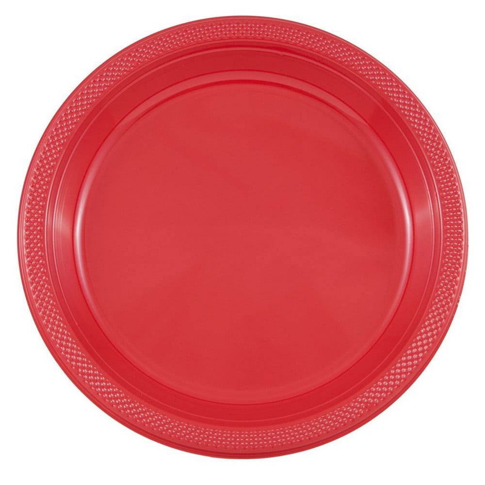 JAM Paper 10.25" Plastic Party Plates