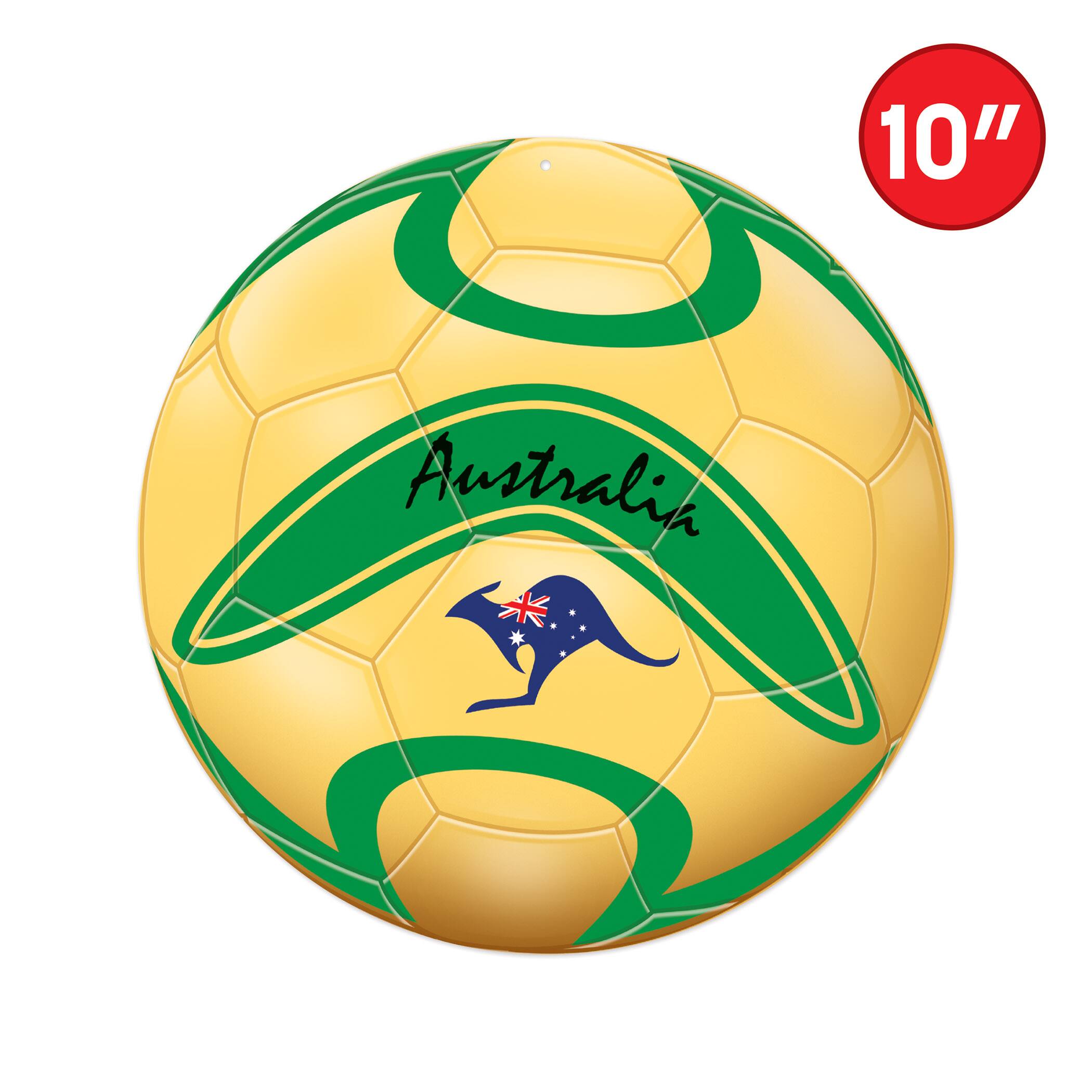 Beistle 10" Soccer Ball Cutouts