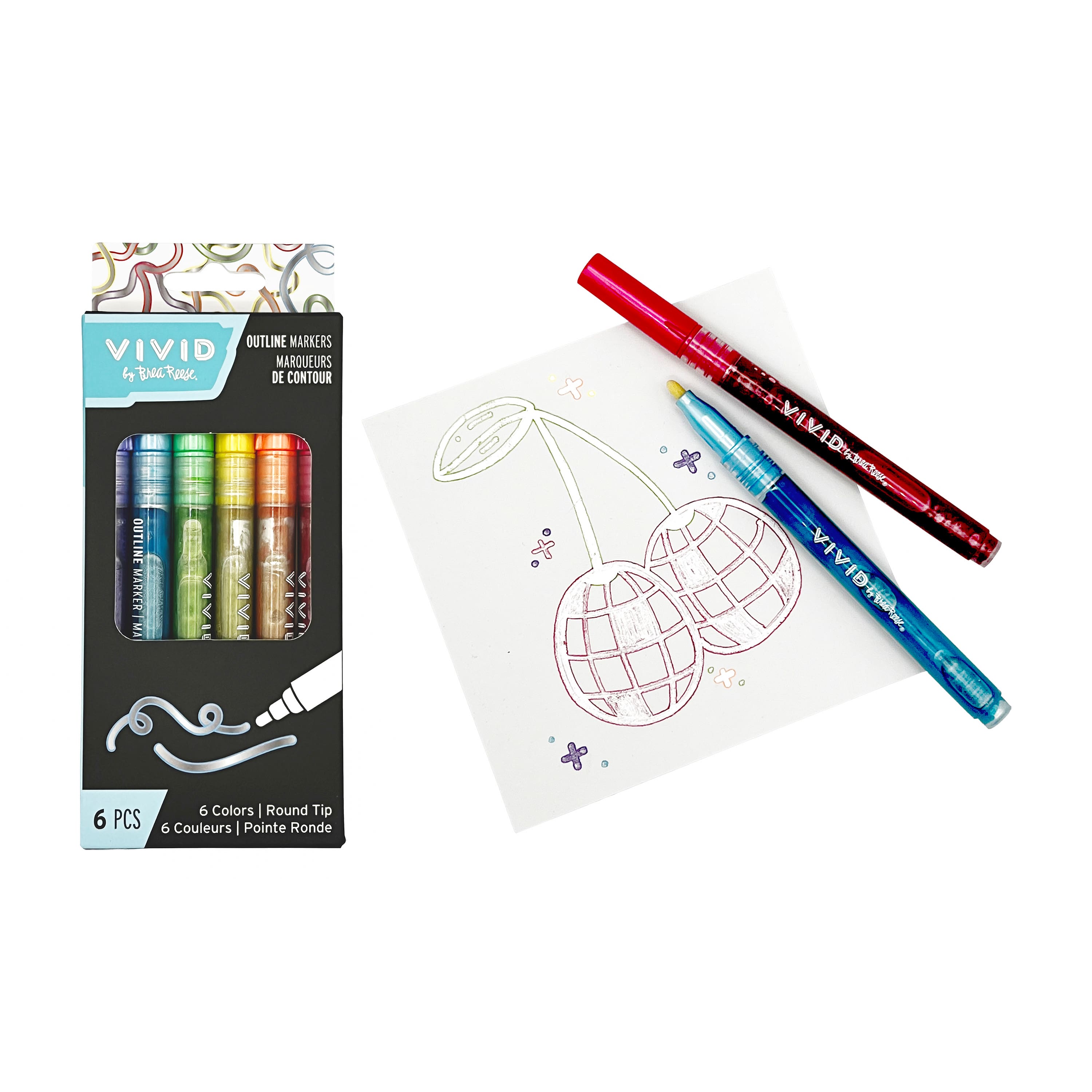 Vivid by Brea Reese® Outline Markers