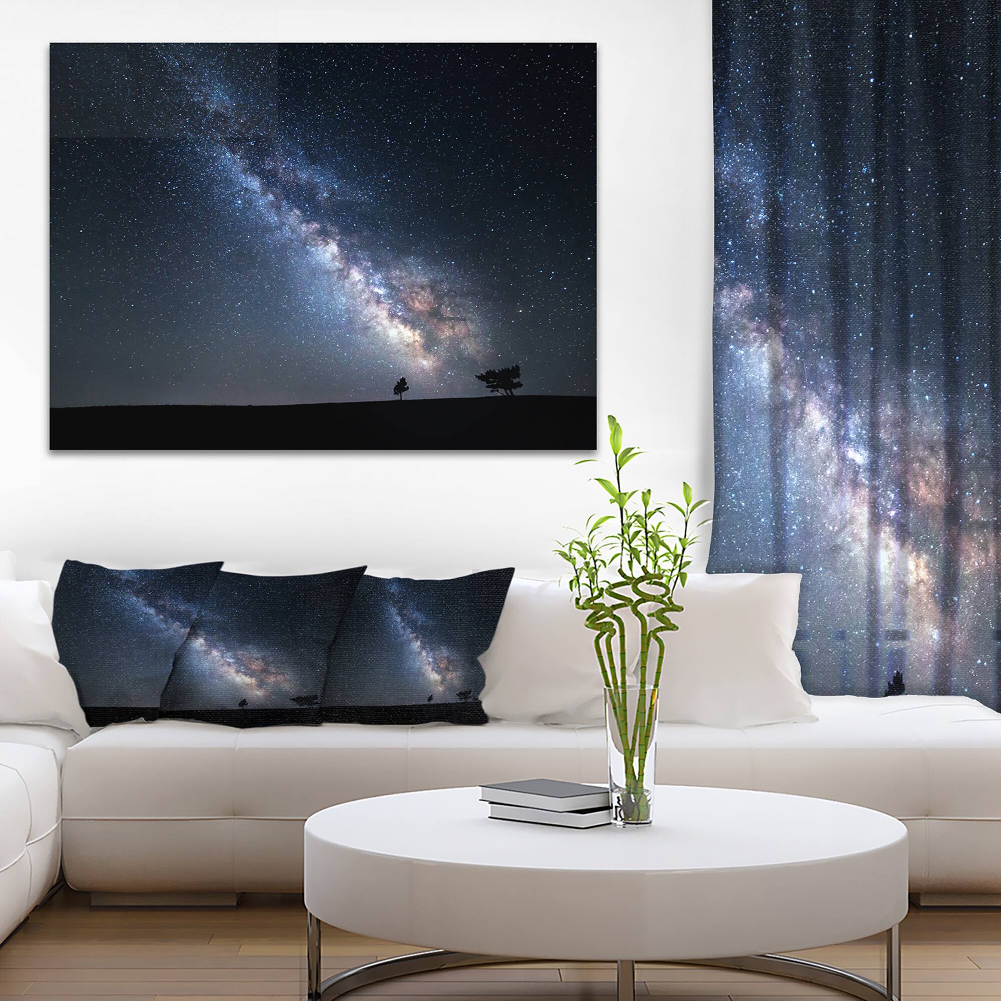 Designart - Summer Night with Stars in Crimea