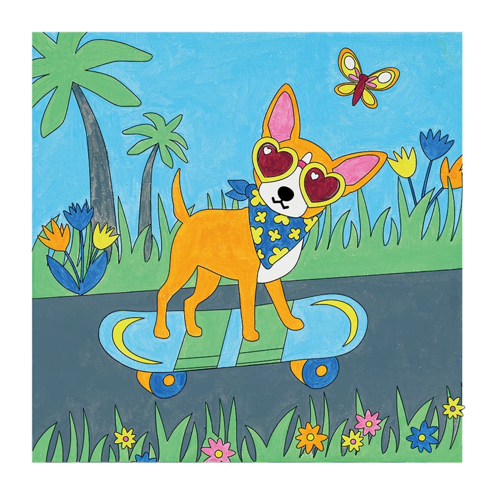Dog Canvas Painting Kit by Creatology™