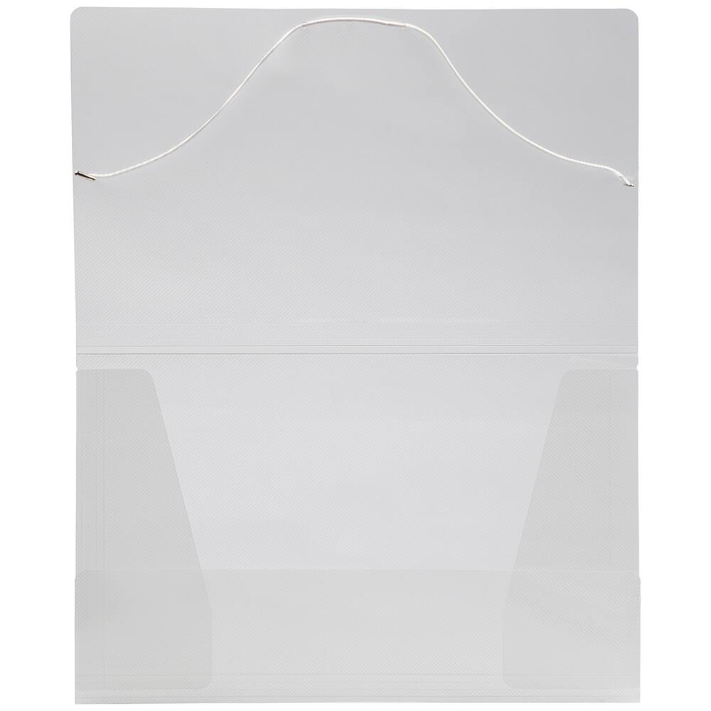 JAM Paper Action Case 9.875" x 15.25" Plastic Portfolio Legal Booklet