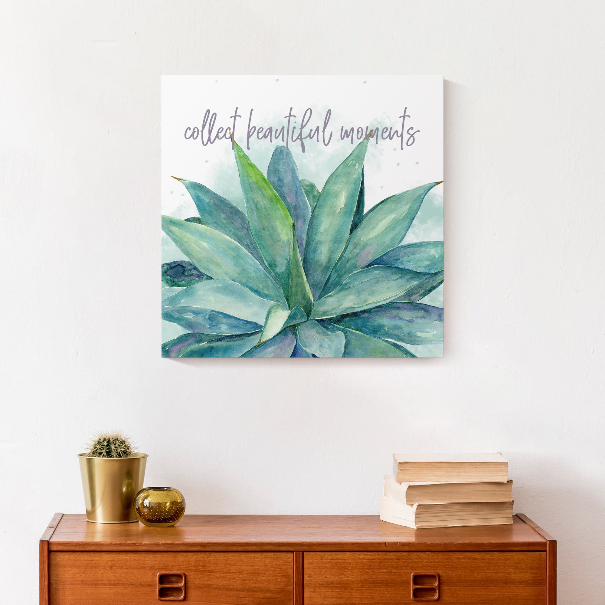 Collect Beautiful Moments 16" x 16" Canvas Wall Art
