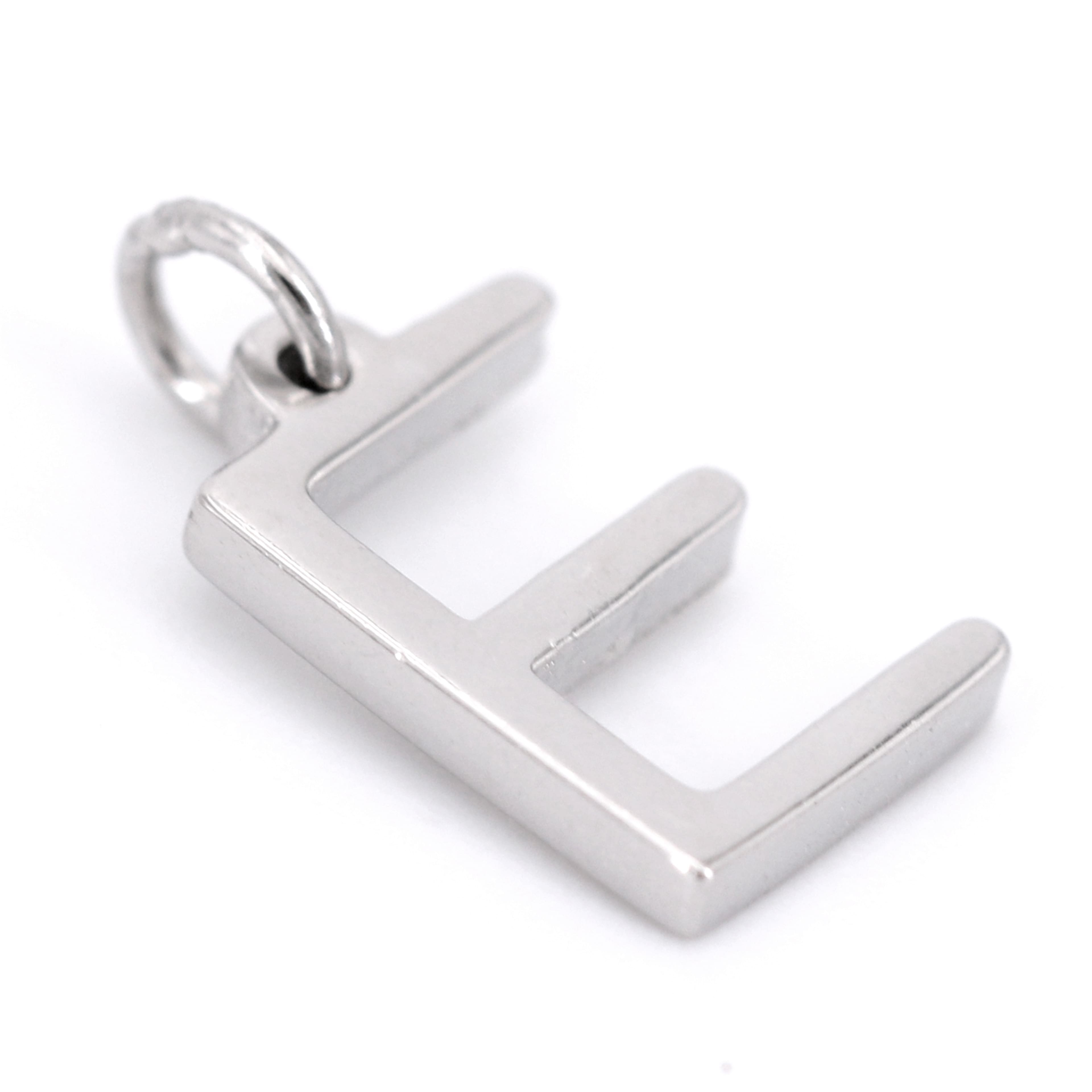 12 Pack: Sterling Silver Alphabet Charm by Bead Landing™