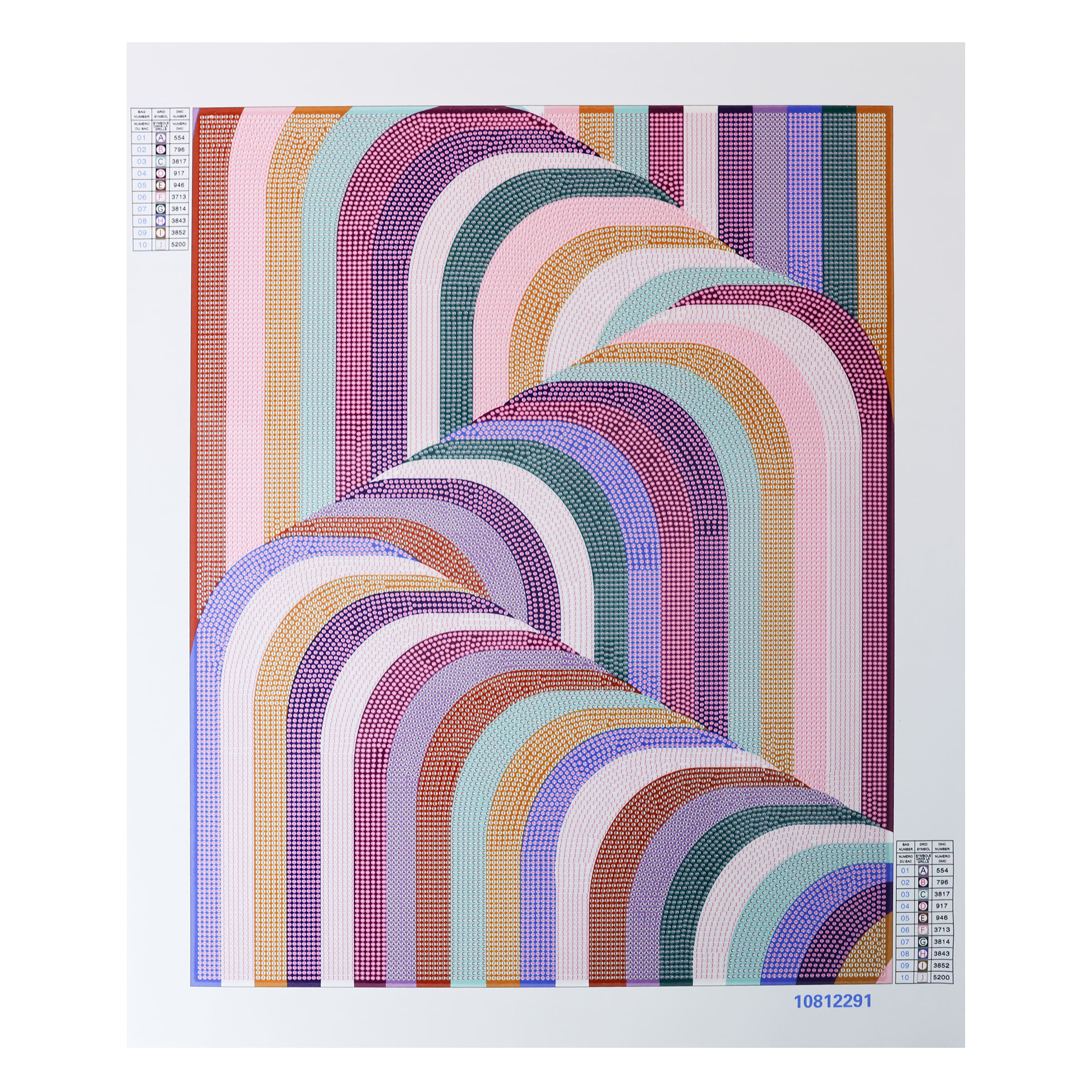 Jonathan Adler x Michaels 16" x 20" Vertigo Diamond Art Kit