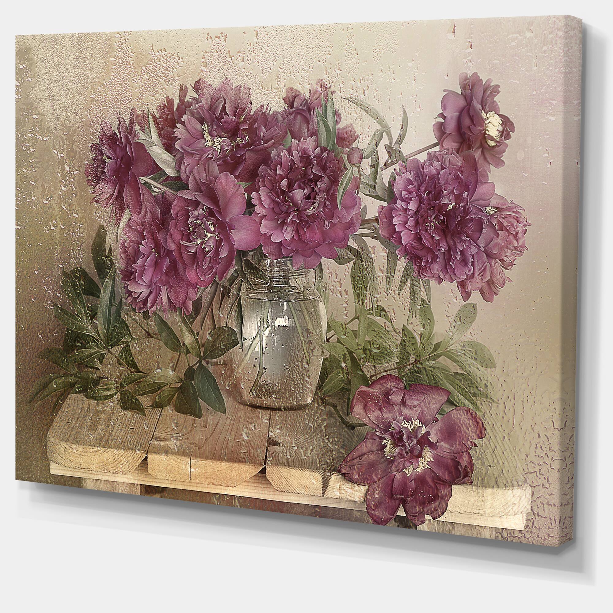 Designart - Bouquet of Pink Peonies