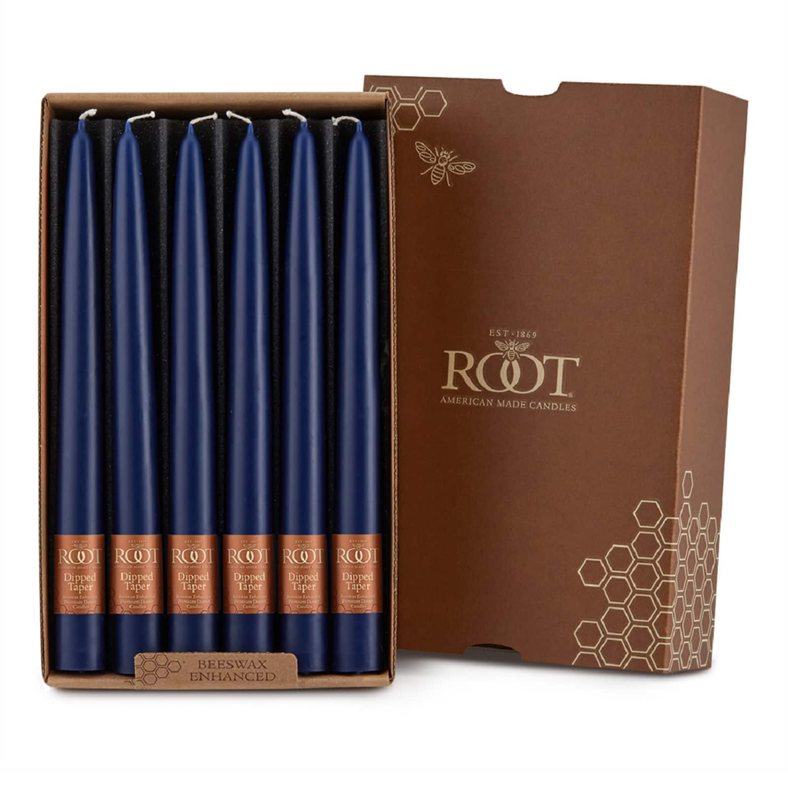 Root Candles 9" Unscented Taper Candles