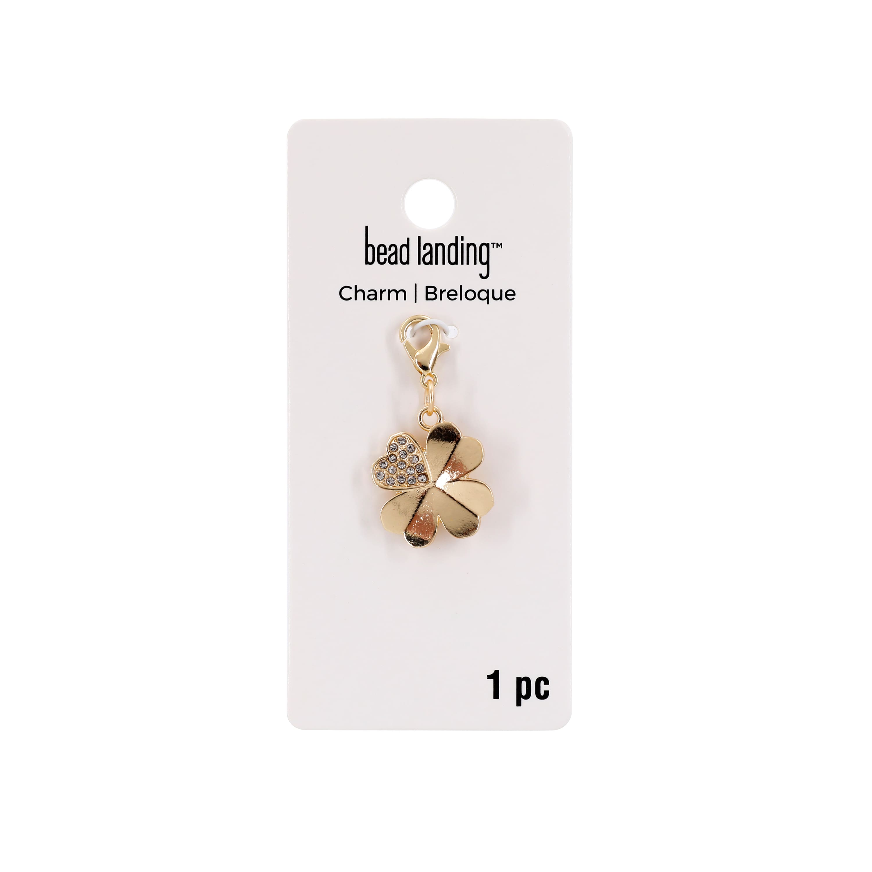 Gold Clover Charm by Bead Landing™
