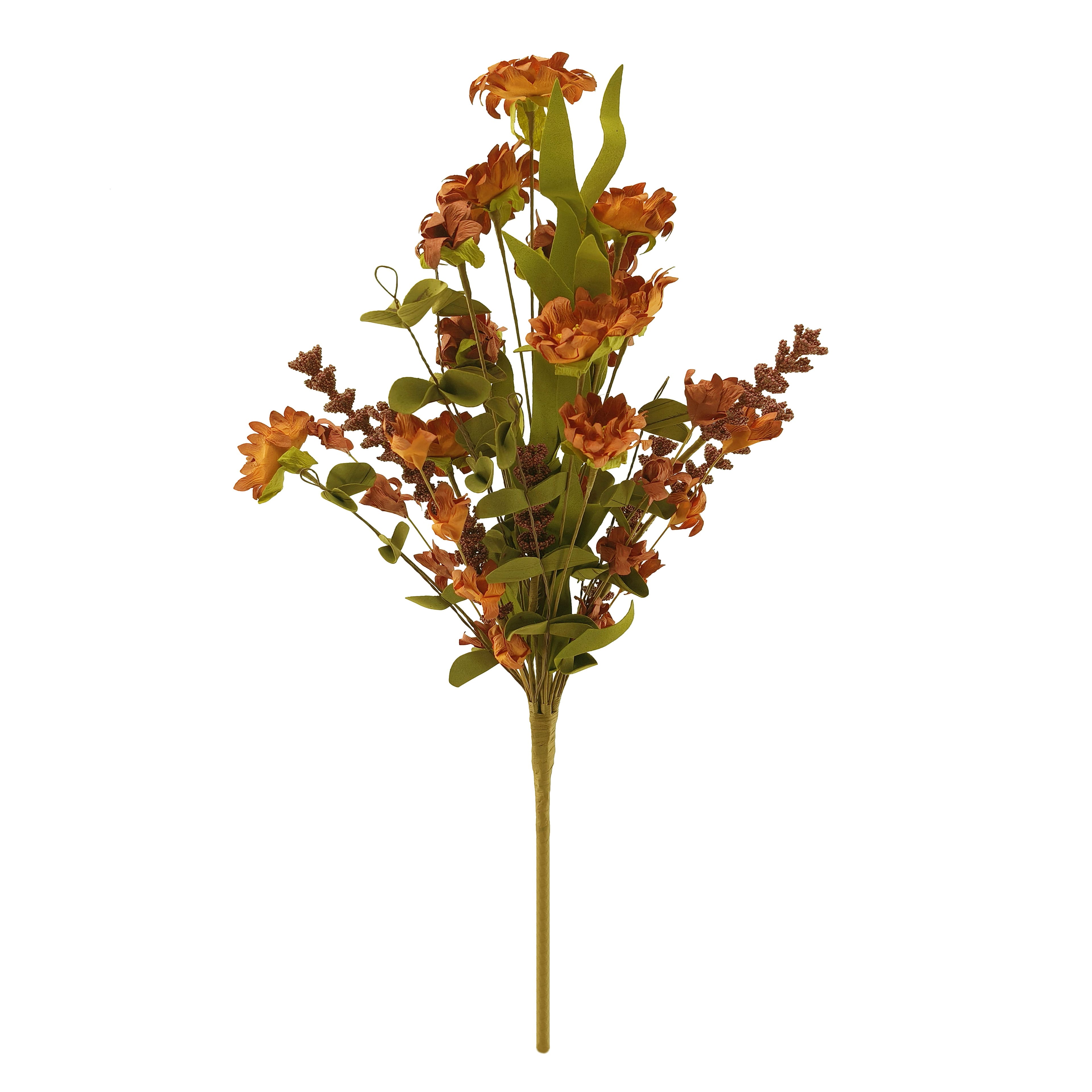 19" Orange Wildflower Mix Bush by Ashland®