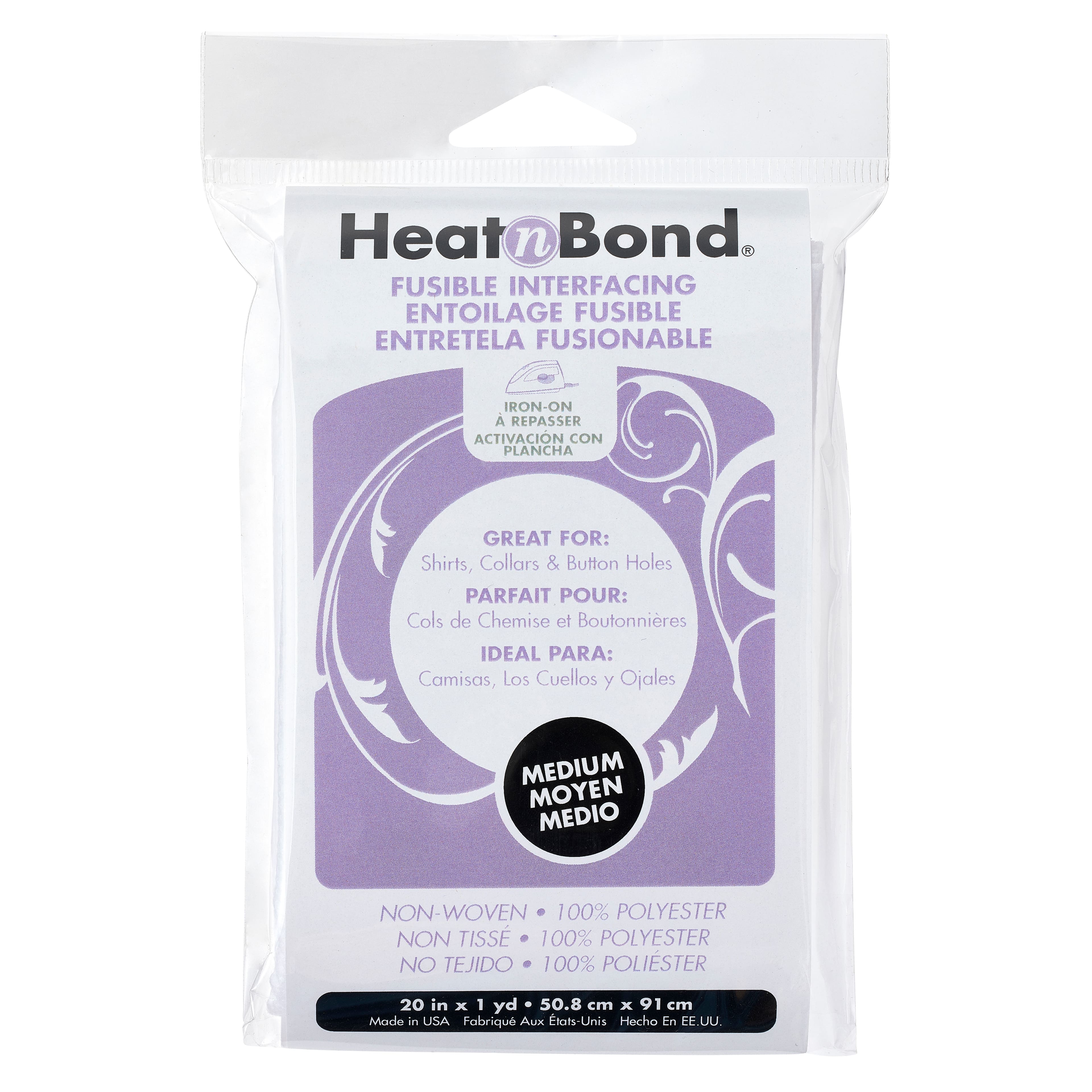 Heat N Bond® Non-Woven Fusible Interfacing, Medium