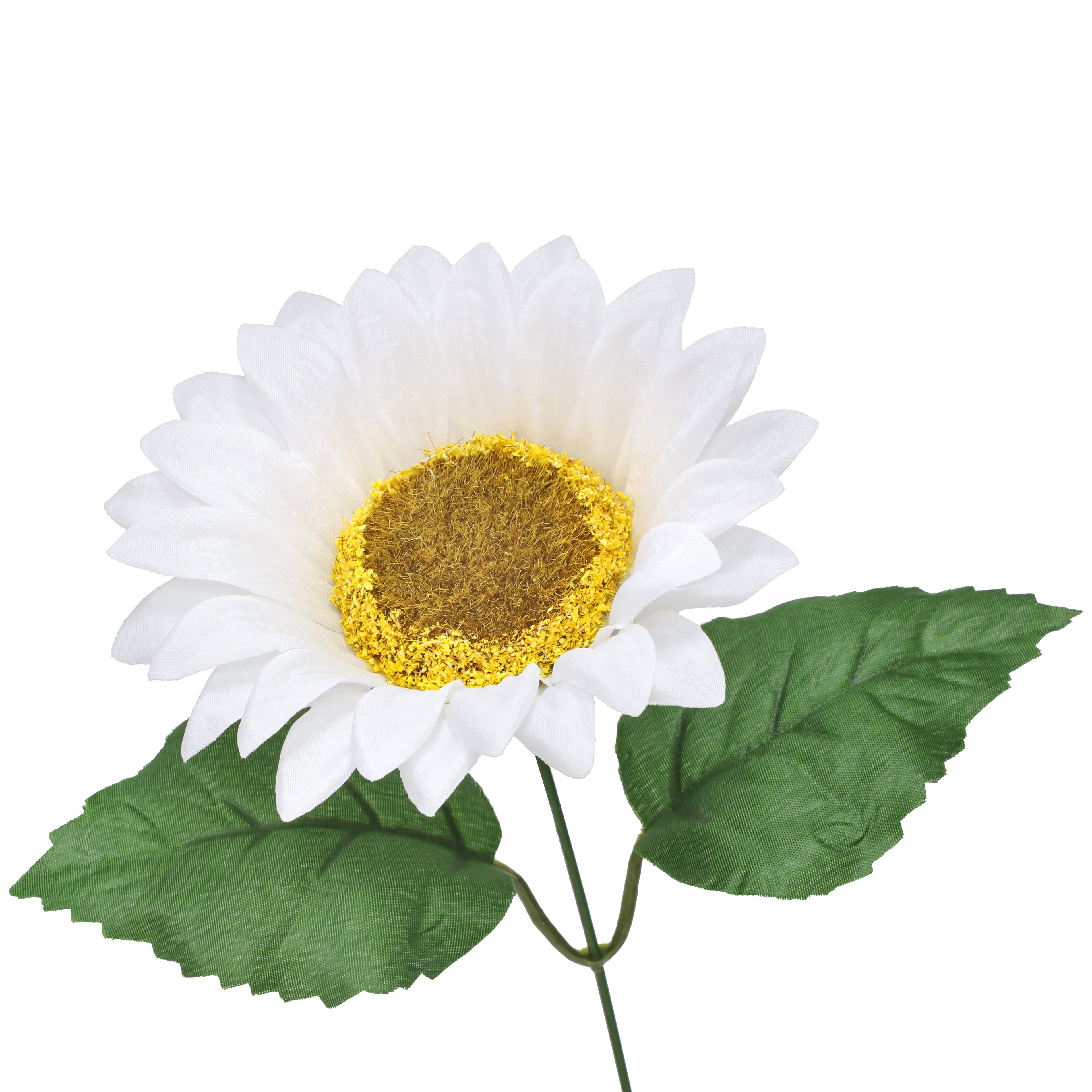 18" White Sunflower Bush by Ashland®