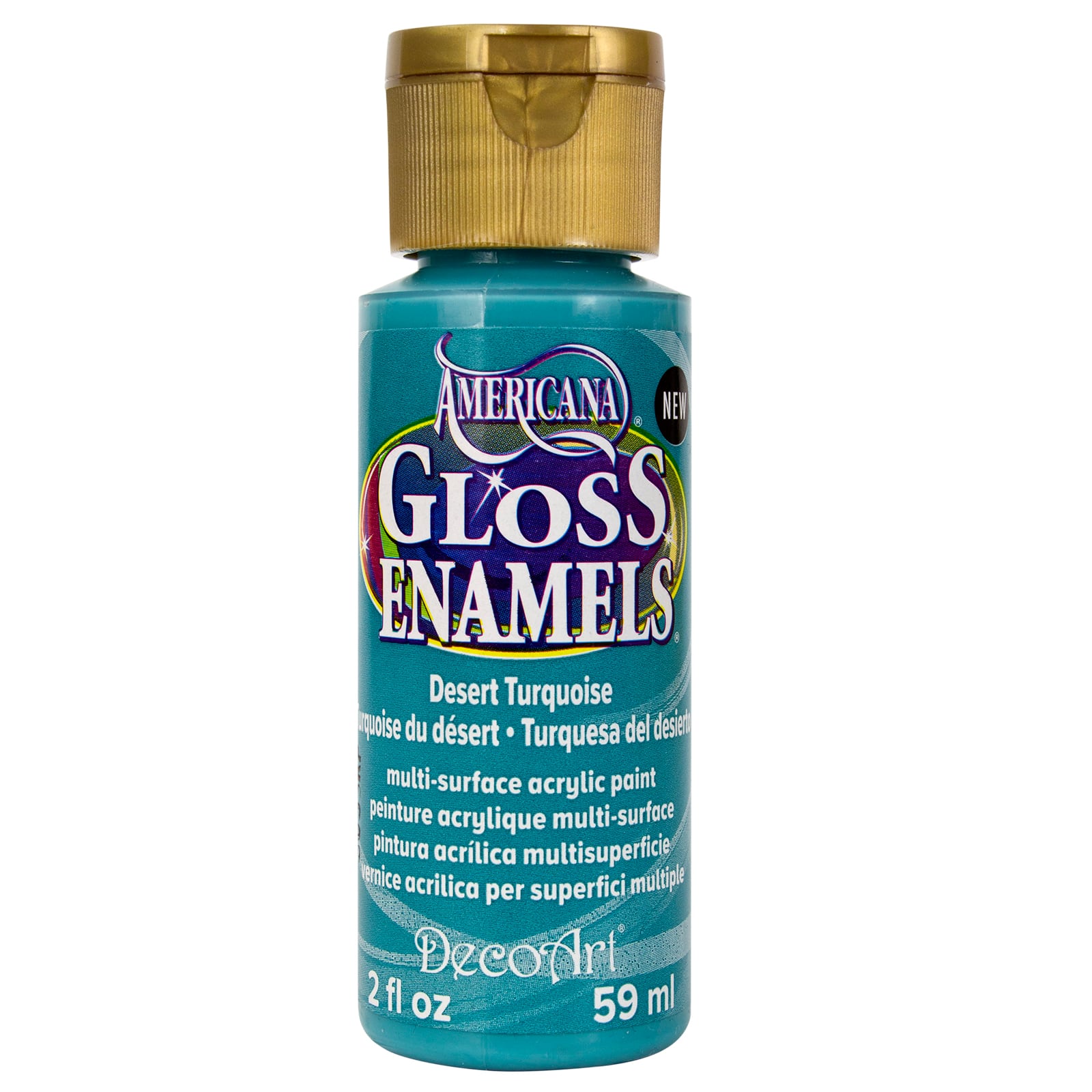 12 Pack: DecoArt® Americana® Gloss Enamels® Paint, 2oz.