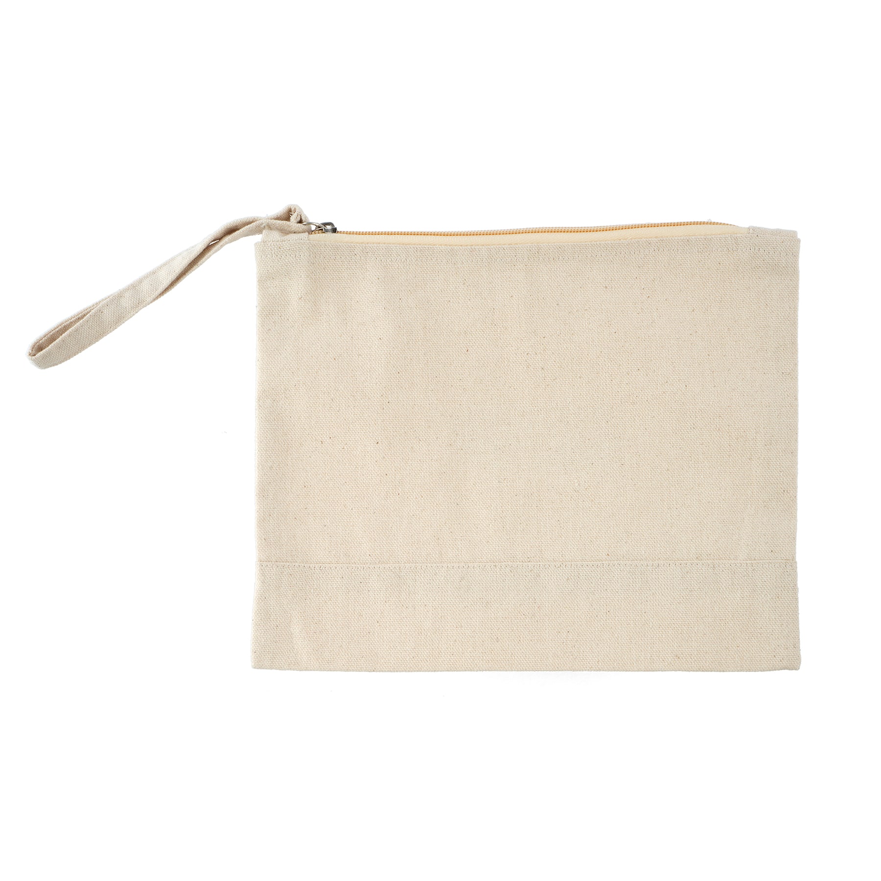 8" x 10" Cotton Canvas Zipper Pouch by Make Market