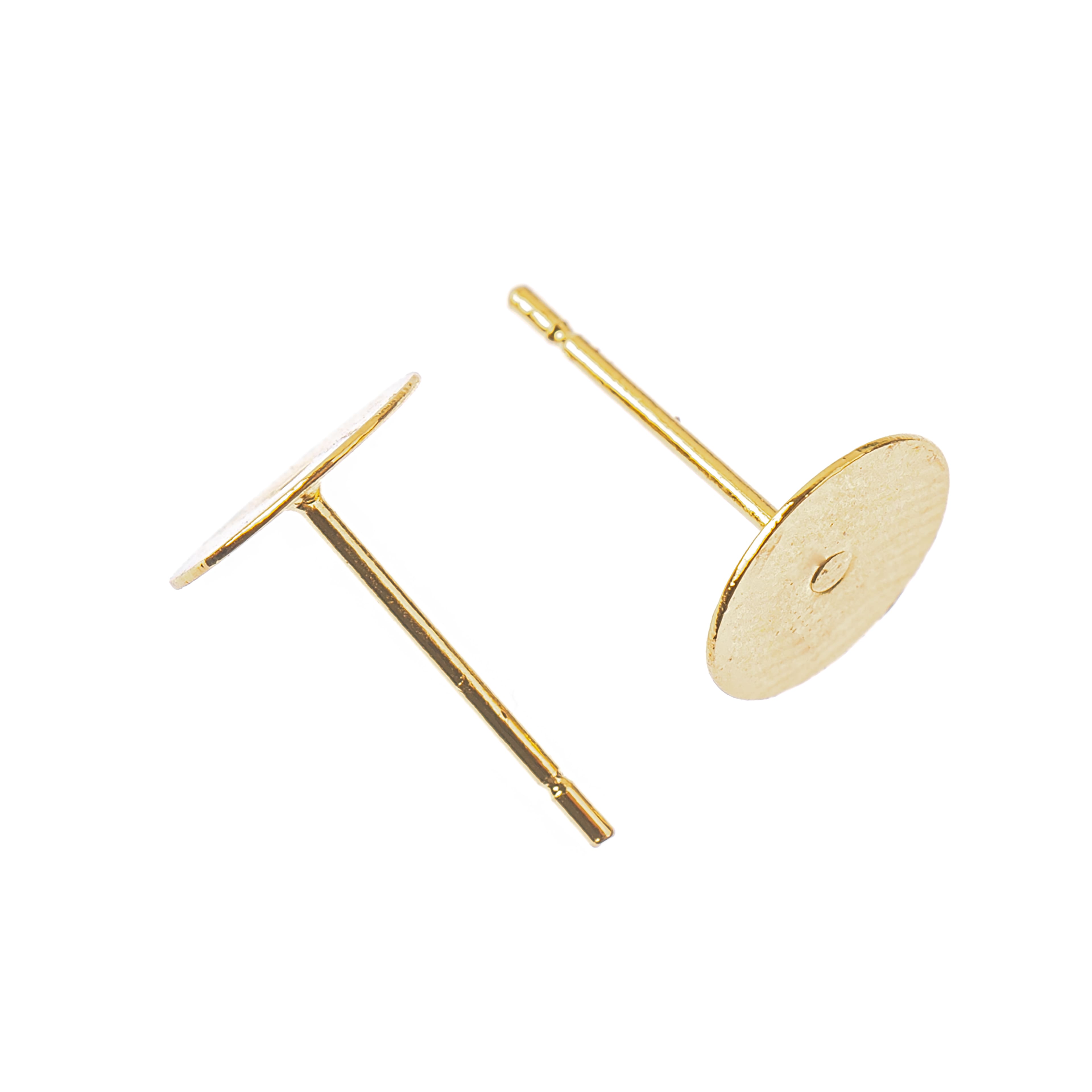 12 Packs: 20 ct. (240 total) 8mm Earring Posts by Bead Landing™