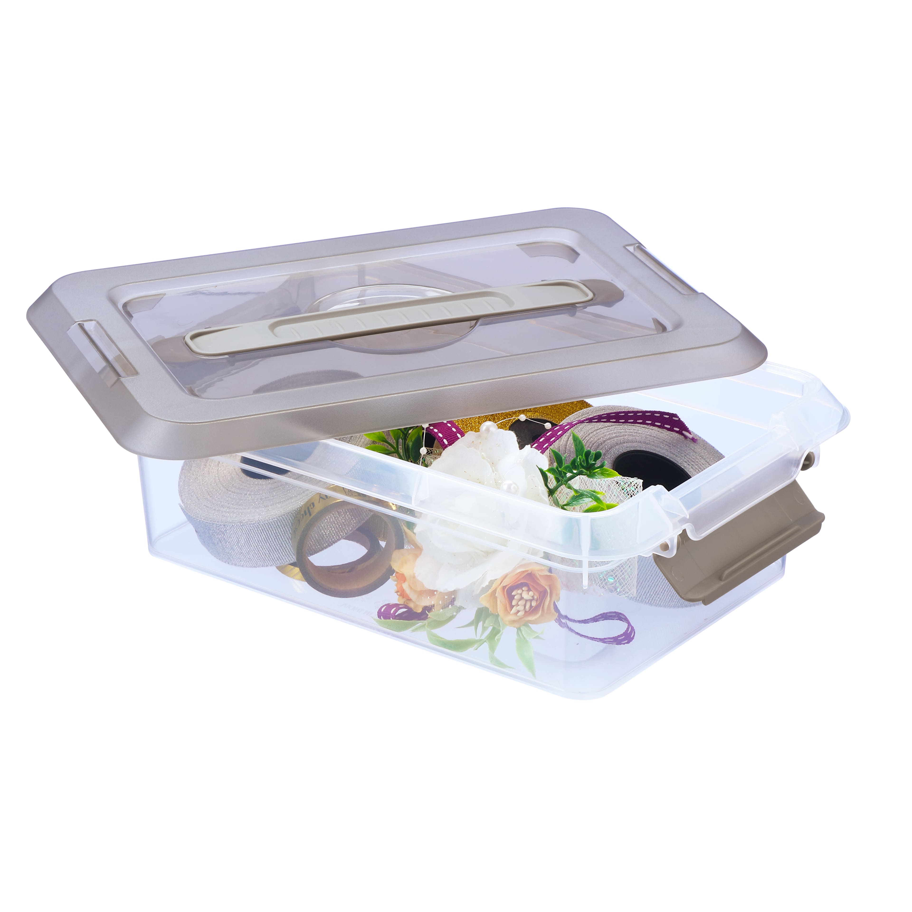 3.4qt. Storage Bin with Lid by Simply Tidy®