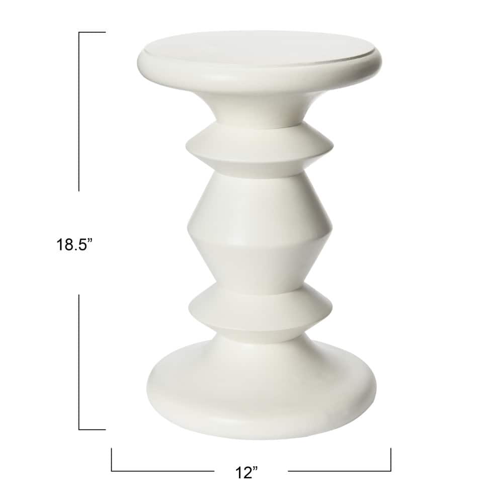 Hello Honey® Berns Mid-Century Modern Solid Mango Table with Flat Top