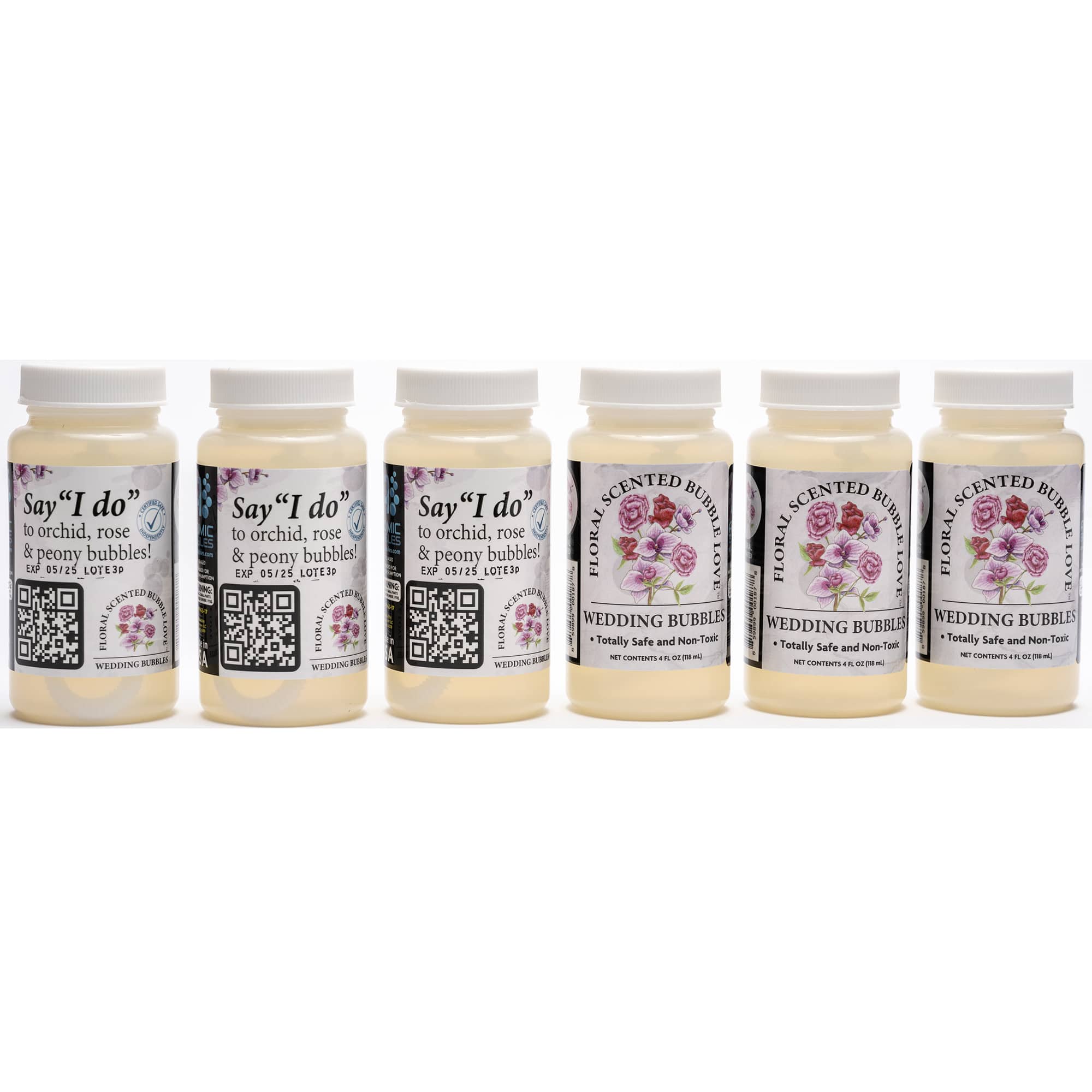 Atomic Bubbles 4oz. Bubble Love Floral Scented Bubbles