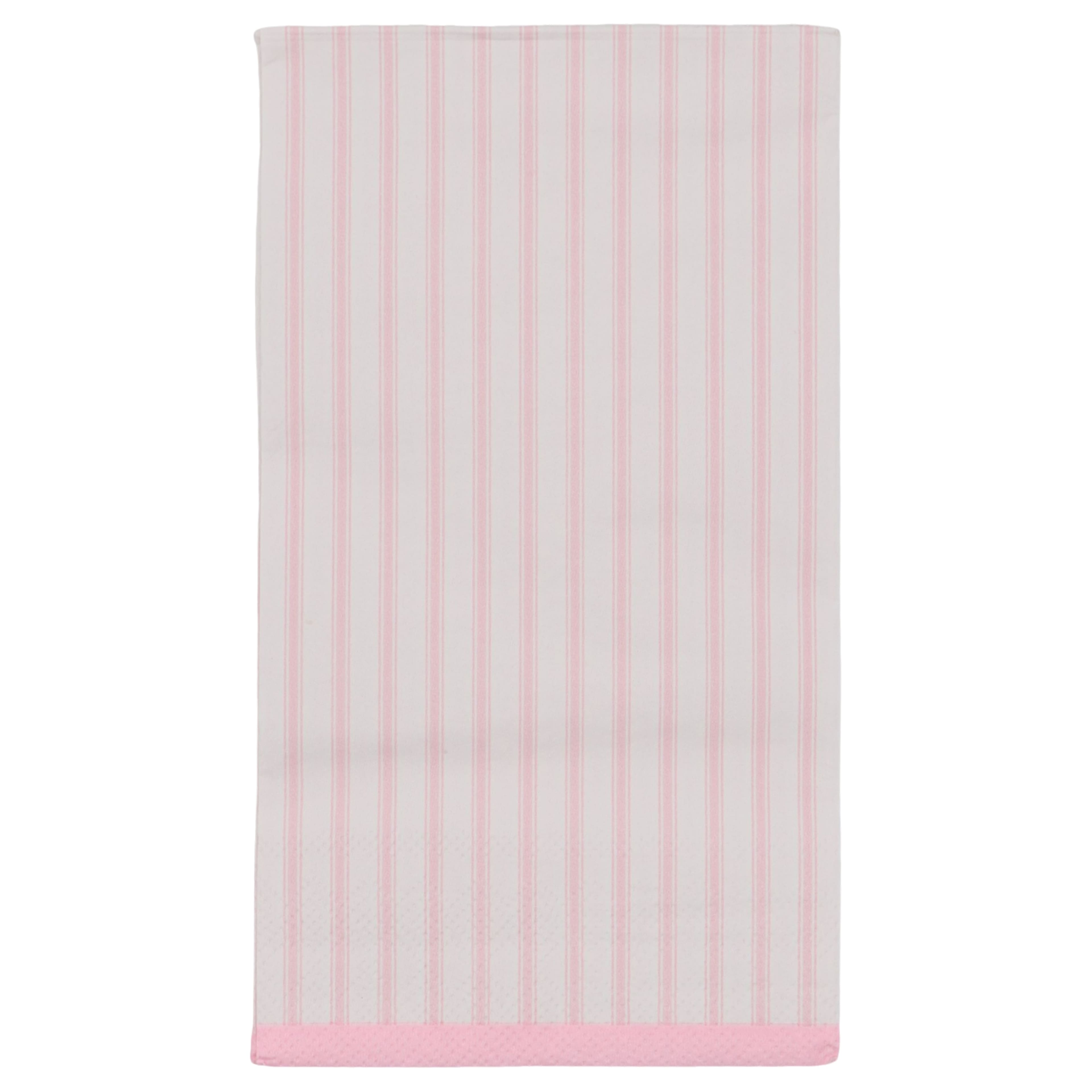 12 Packs: 20 ct. (240 total) Pink Stripes Guest Napkins by Celebrate It™