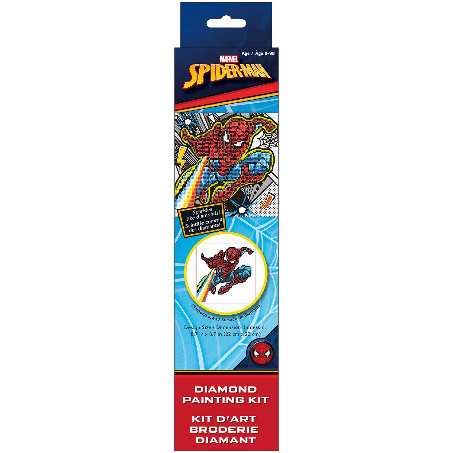 Camelot® Dots Spidey Thwip! Diamond Painting Kit