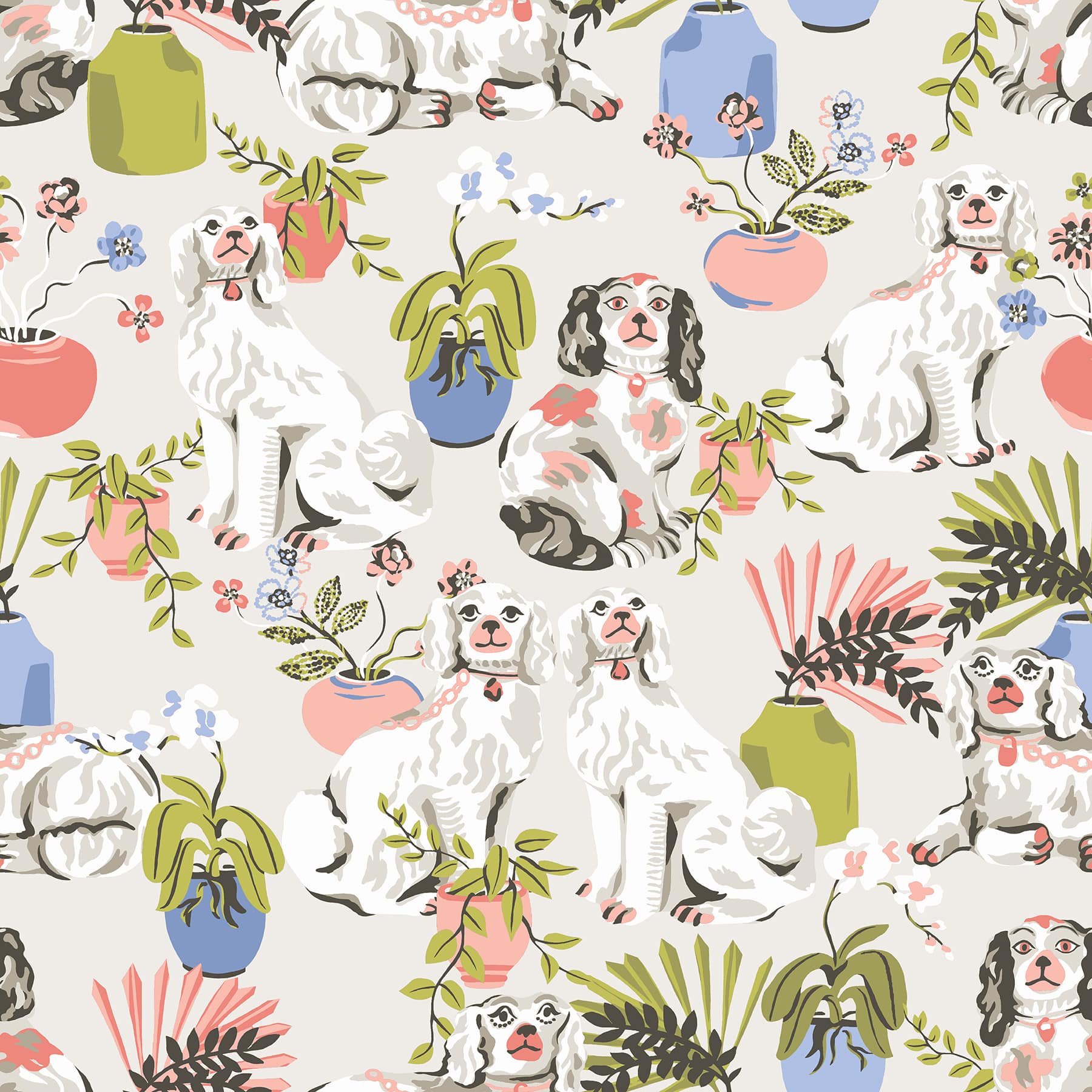 NuWallpaper PrintFresh Stone Good Dog Peel & Stick Wallpaper