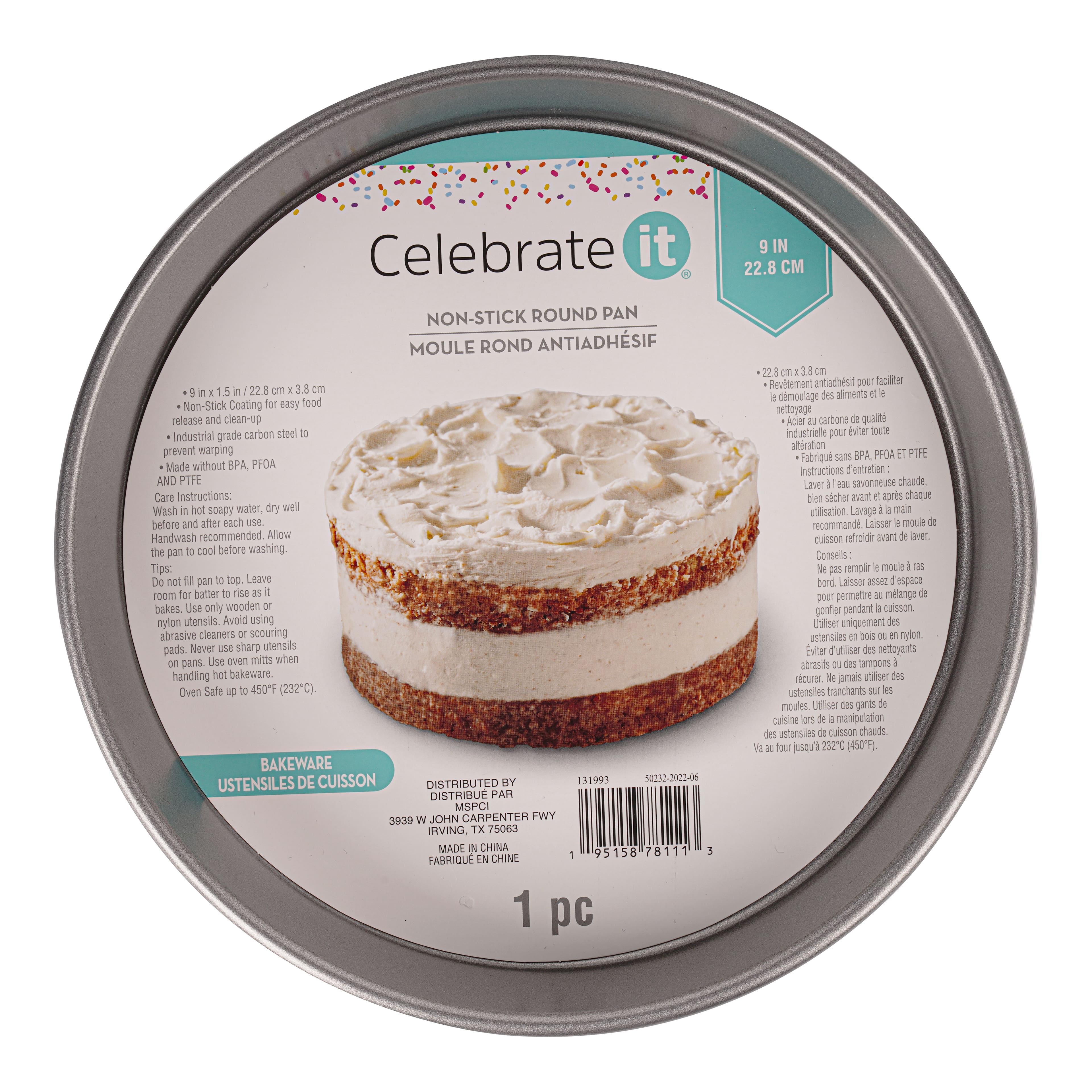 6 Pack: 9" Non-Stick Round Pan by Celebrate It®